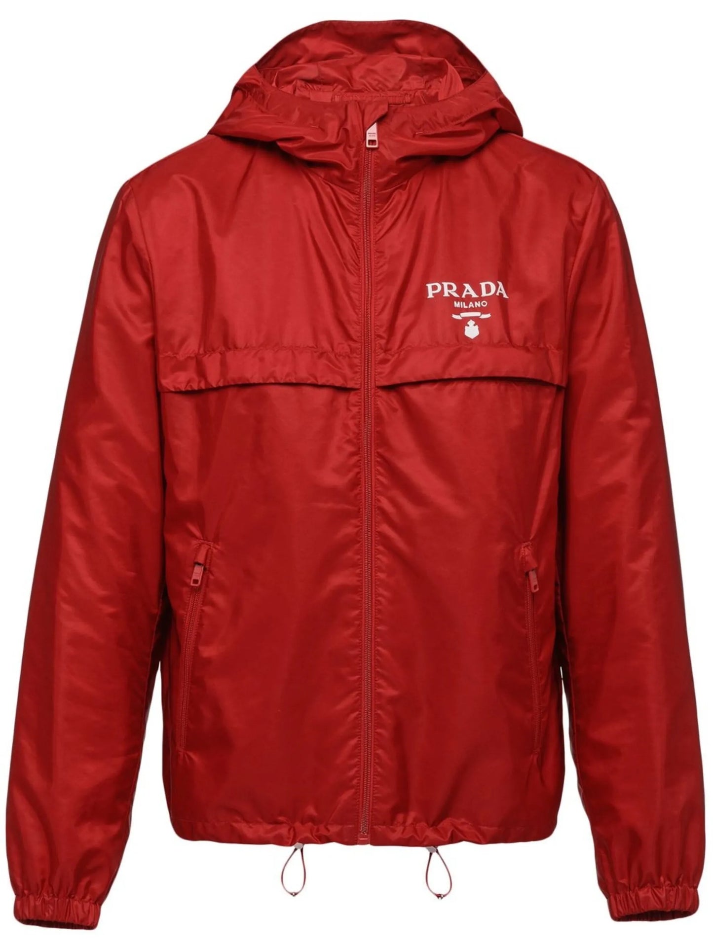 Re-Nylon hooded jacket