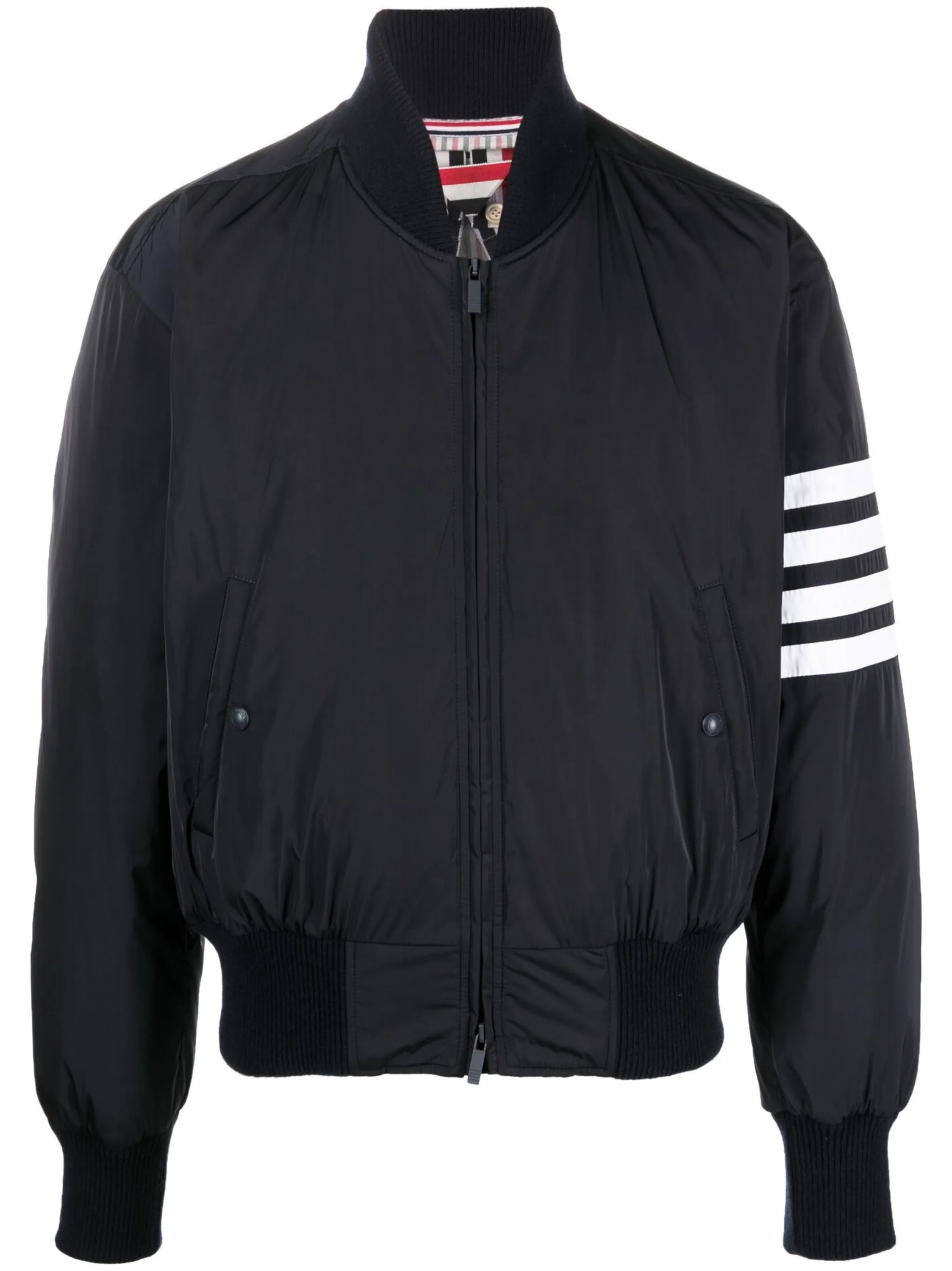 4-Bar stripe bomber jacket