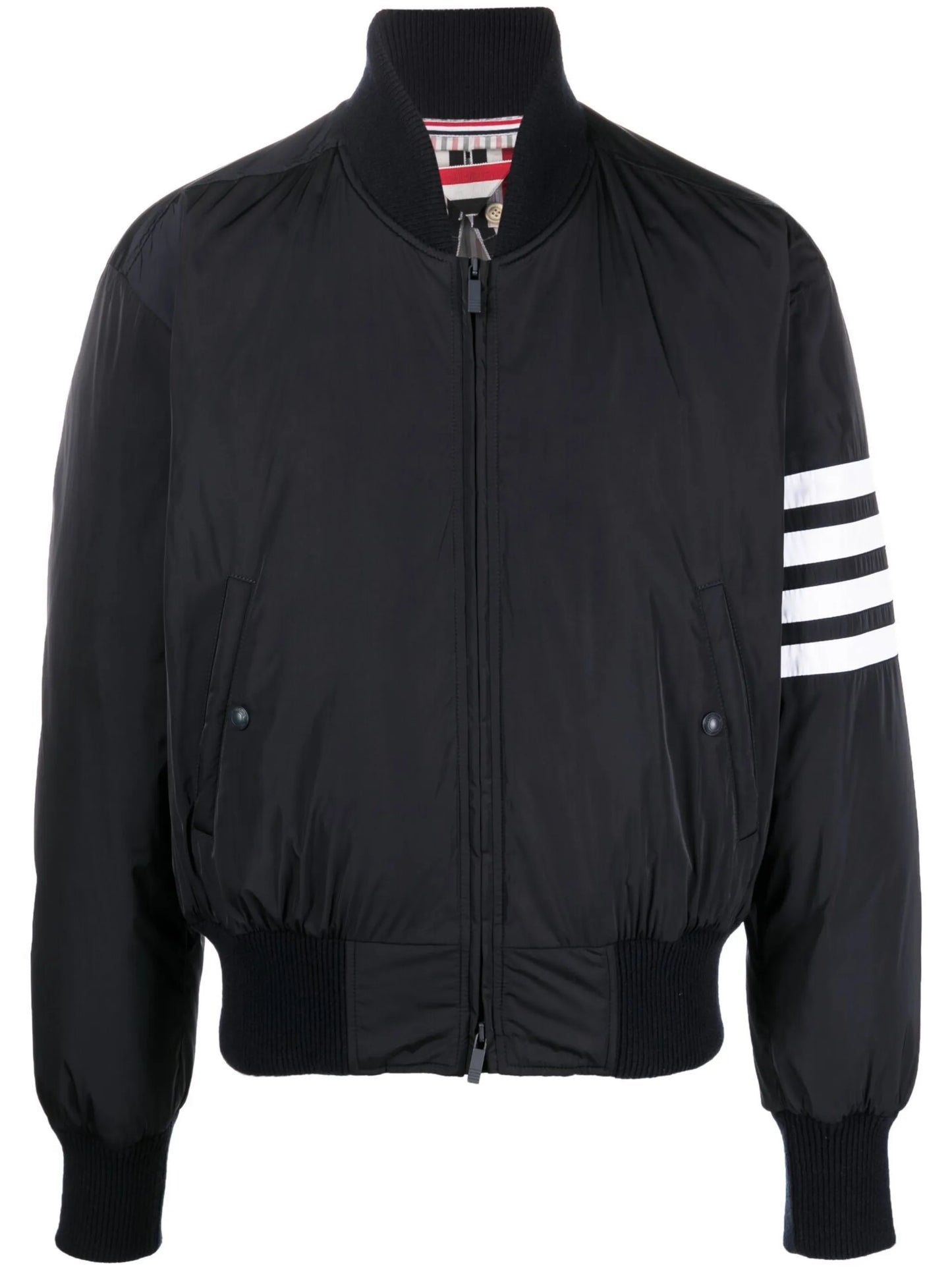 4-Bar stripe bomber jacket