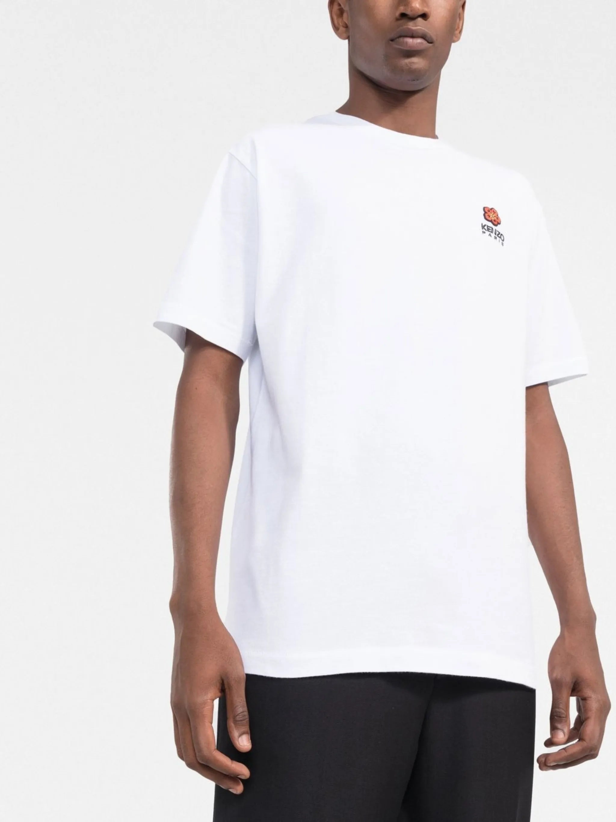 Boke Flower-embroidered T-shirt
