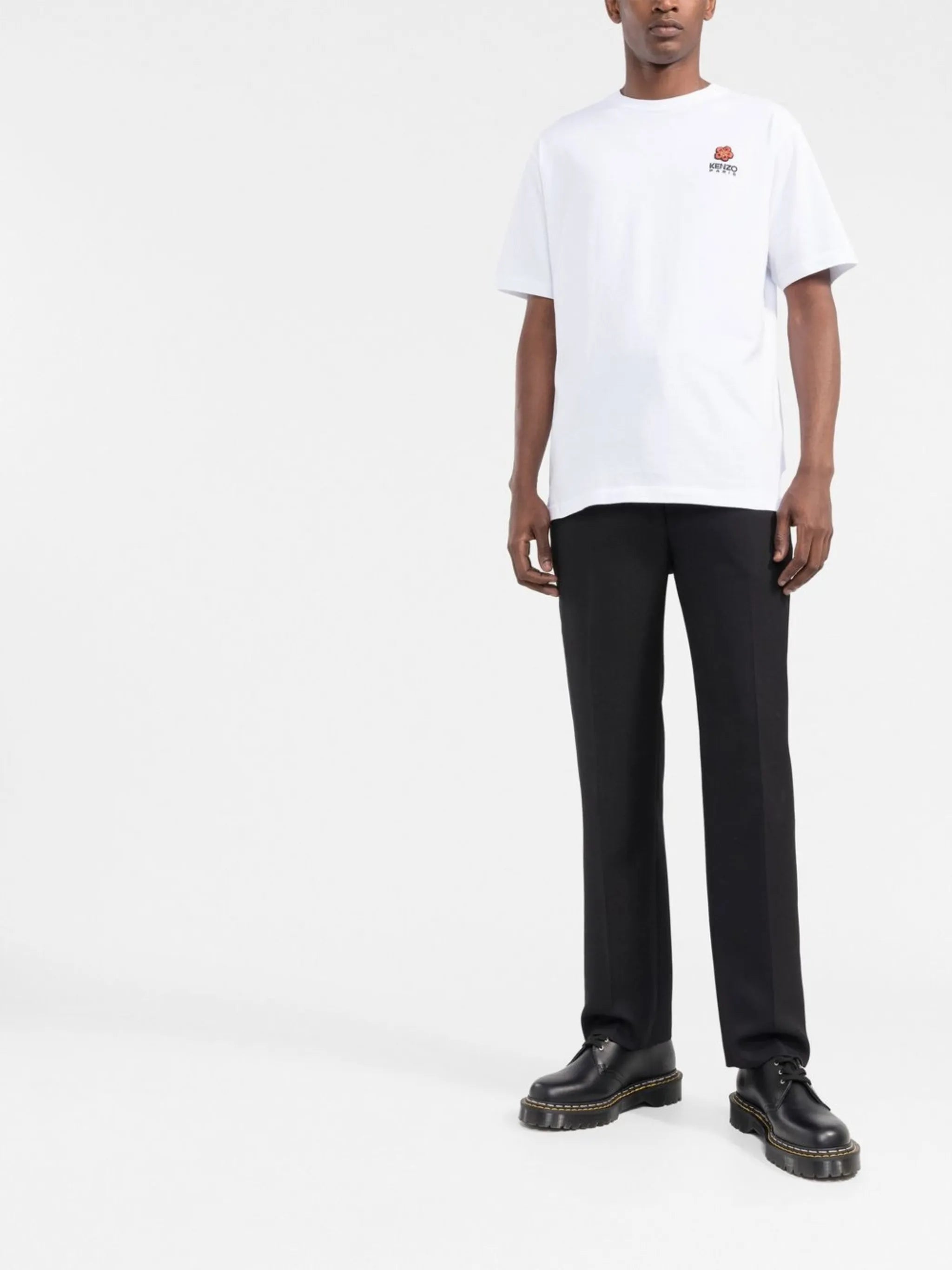 Boke Flower-embroidered T-shirt
