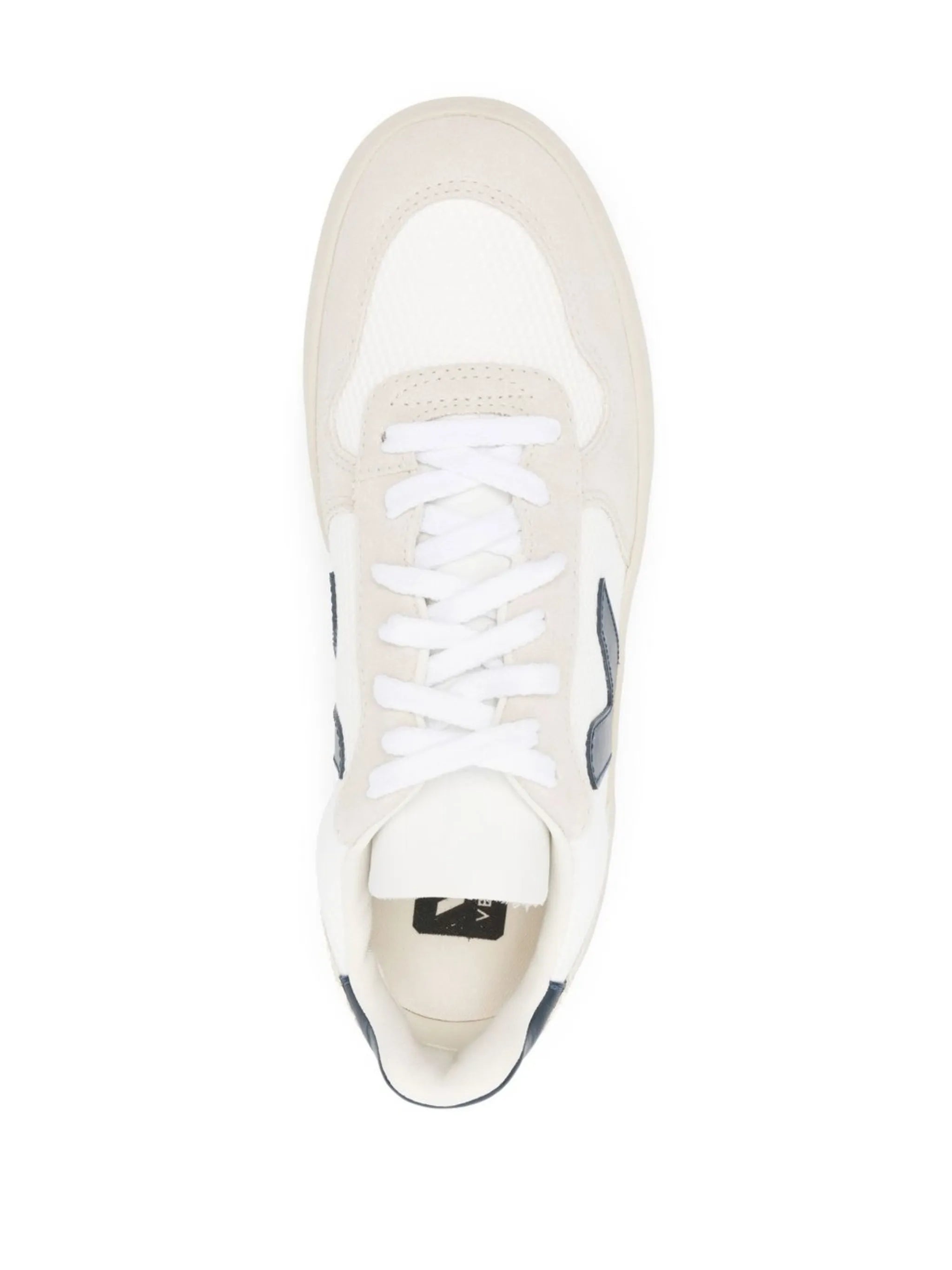 V-10 panelled lace-up sneakers