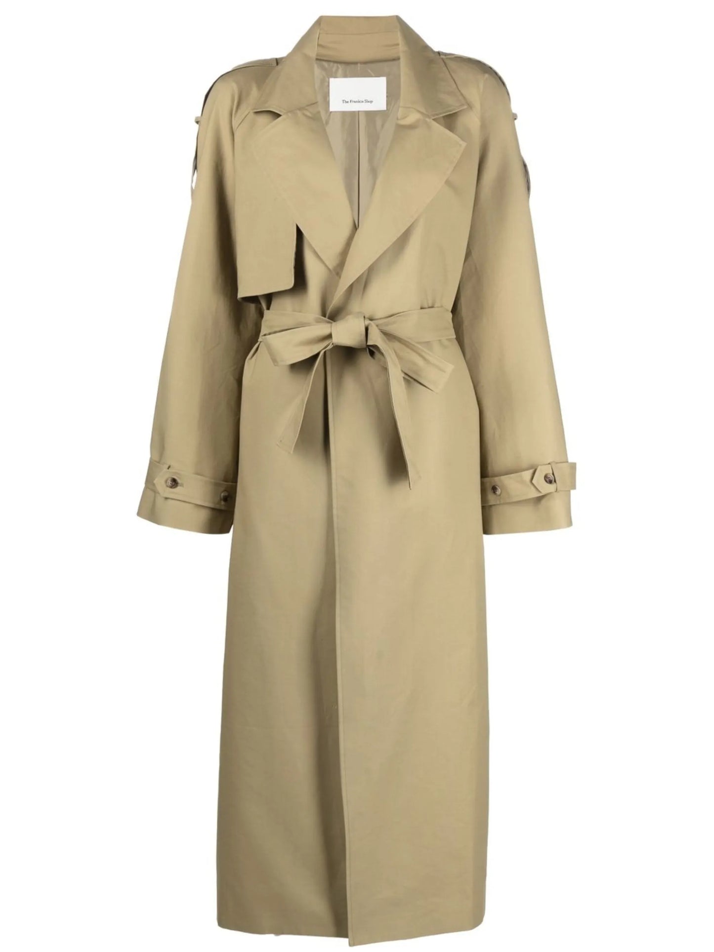 Suzanne long trench coat