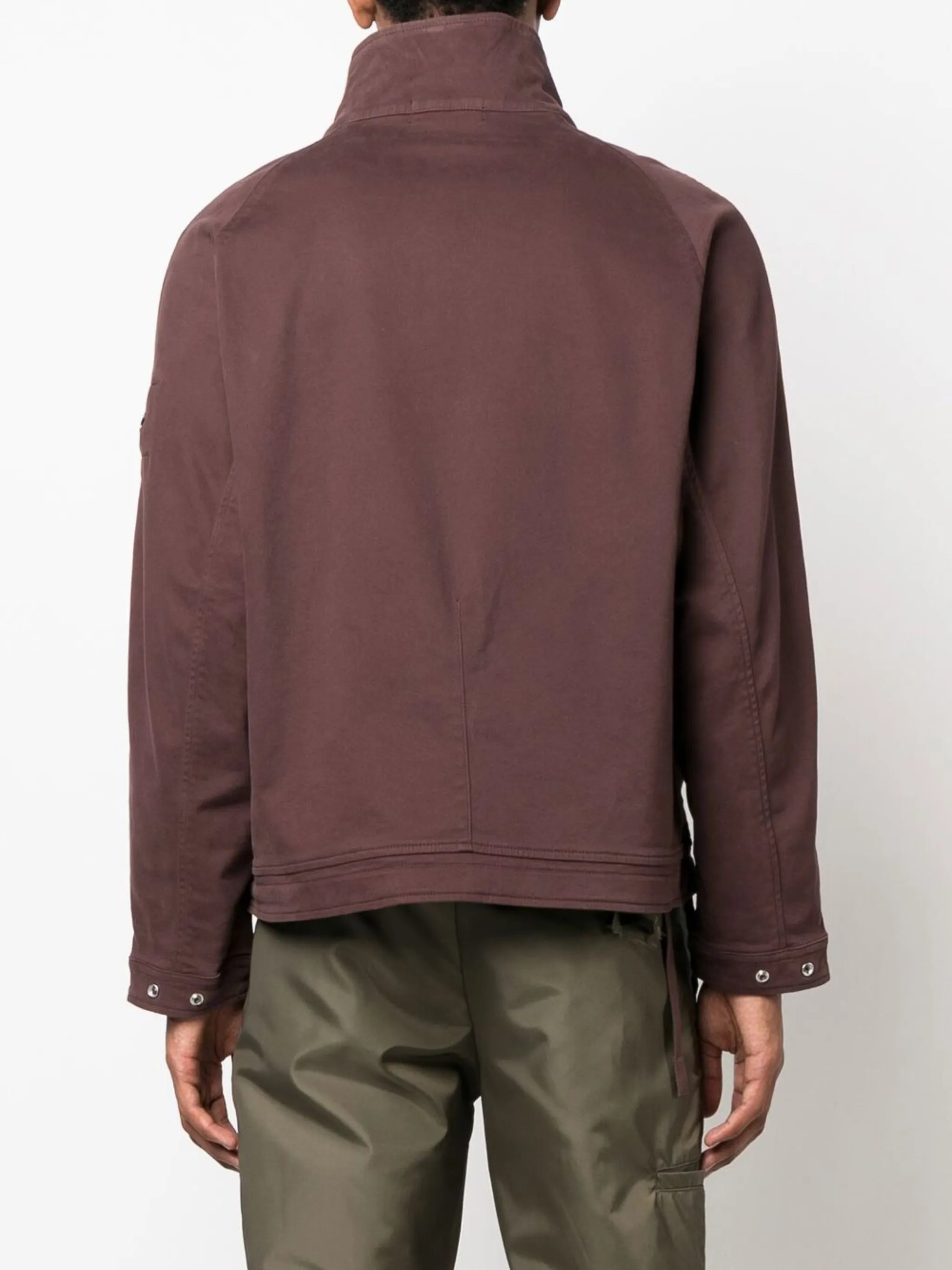 funnel-collar jacket