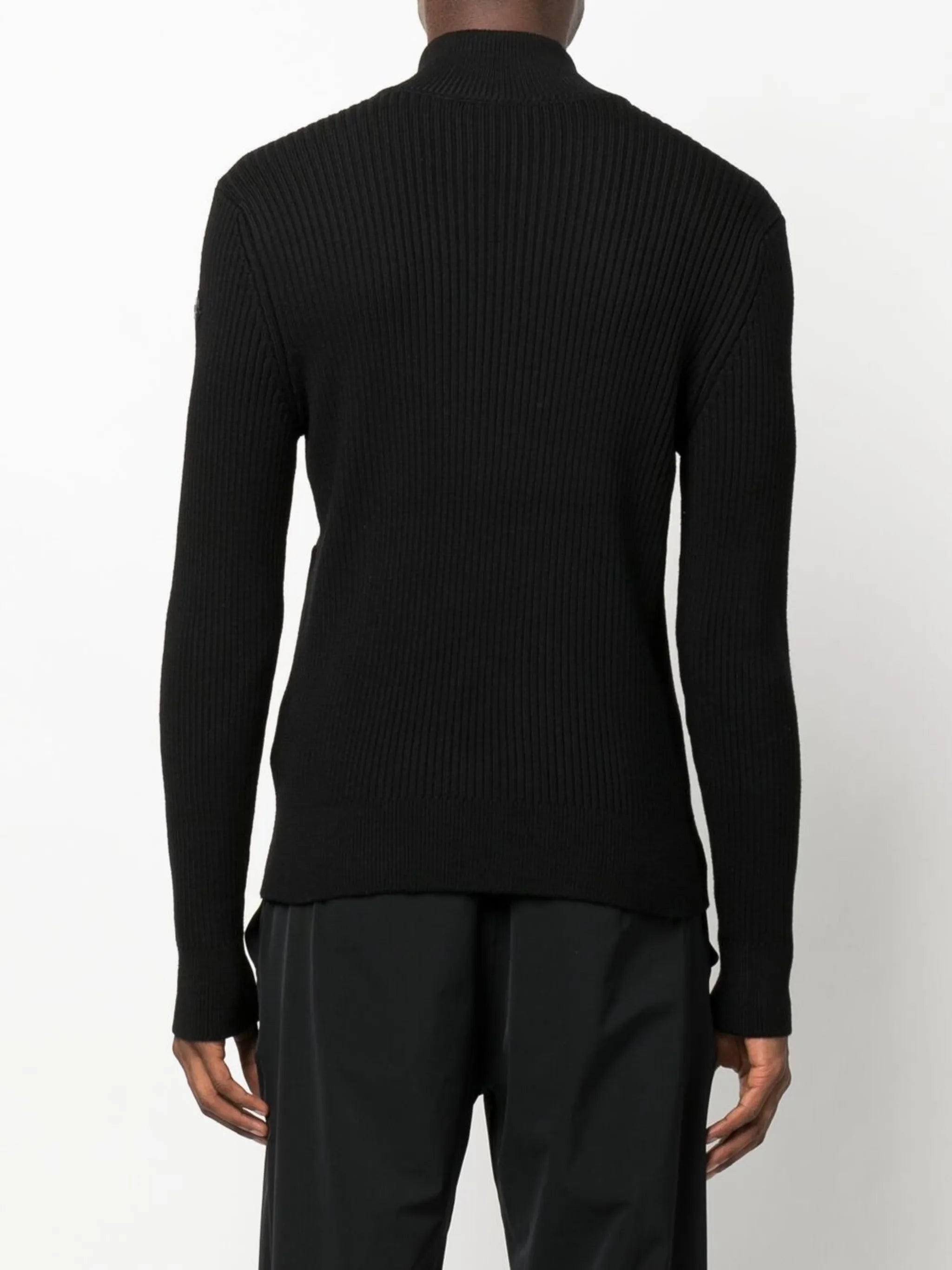 two-way zip-up cardigan