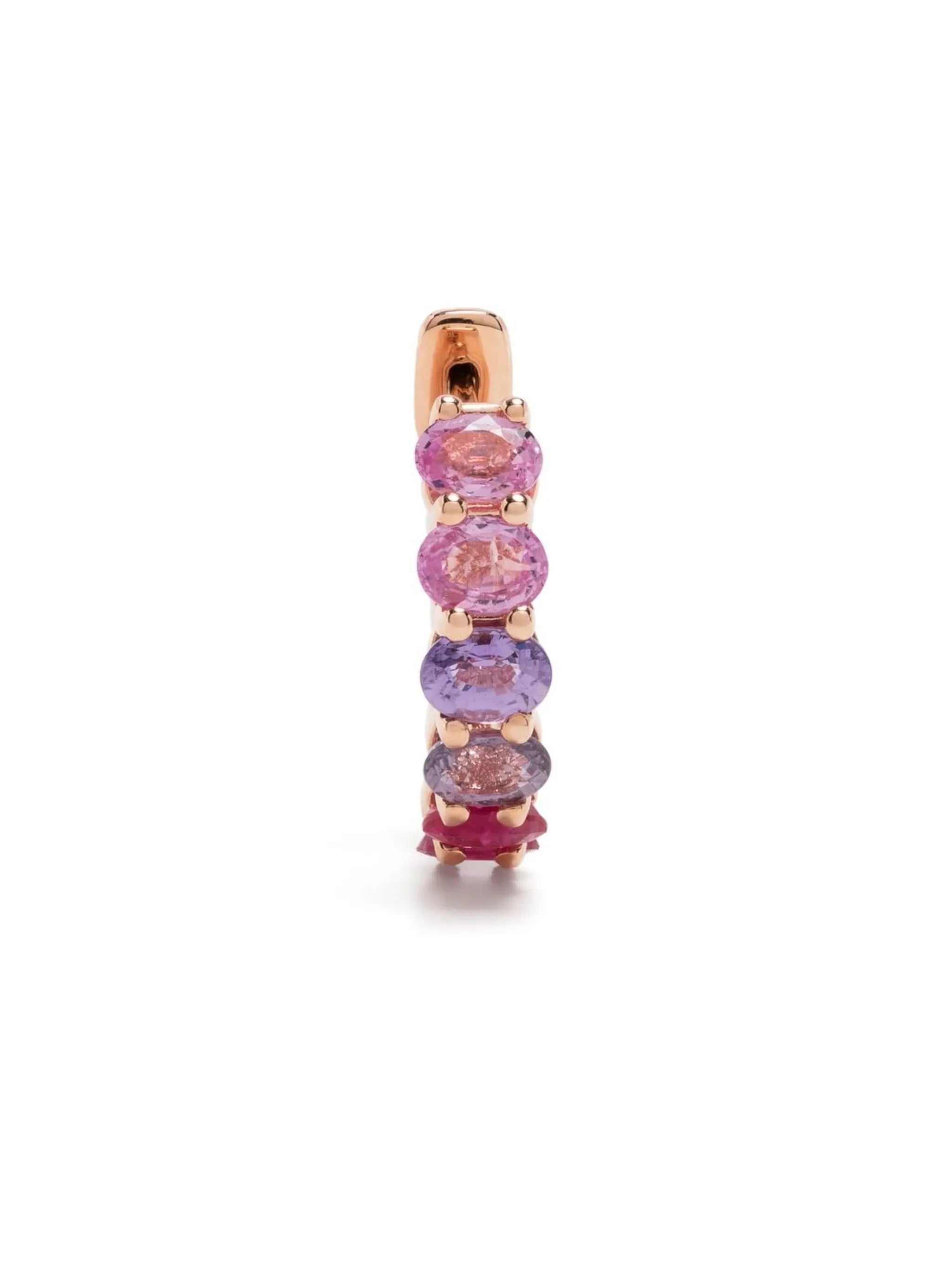 14kt rose gold Chunko hoop earrings