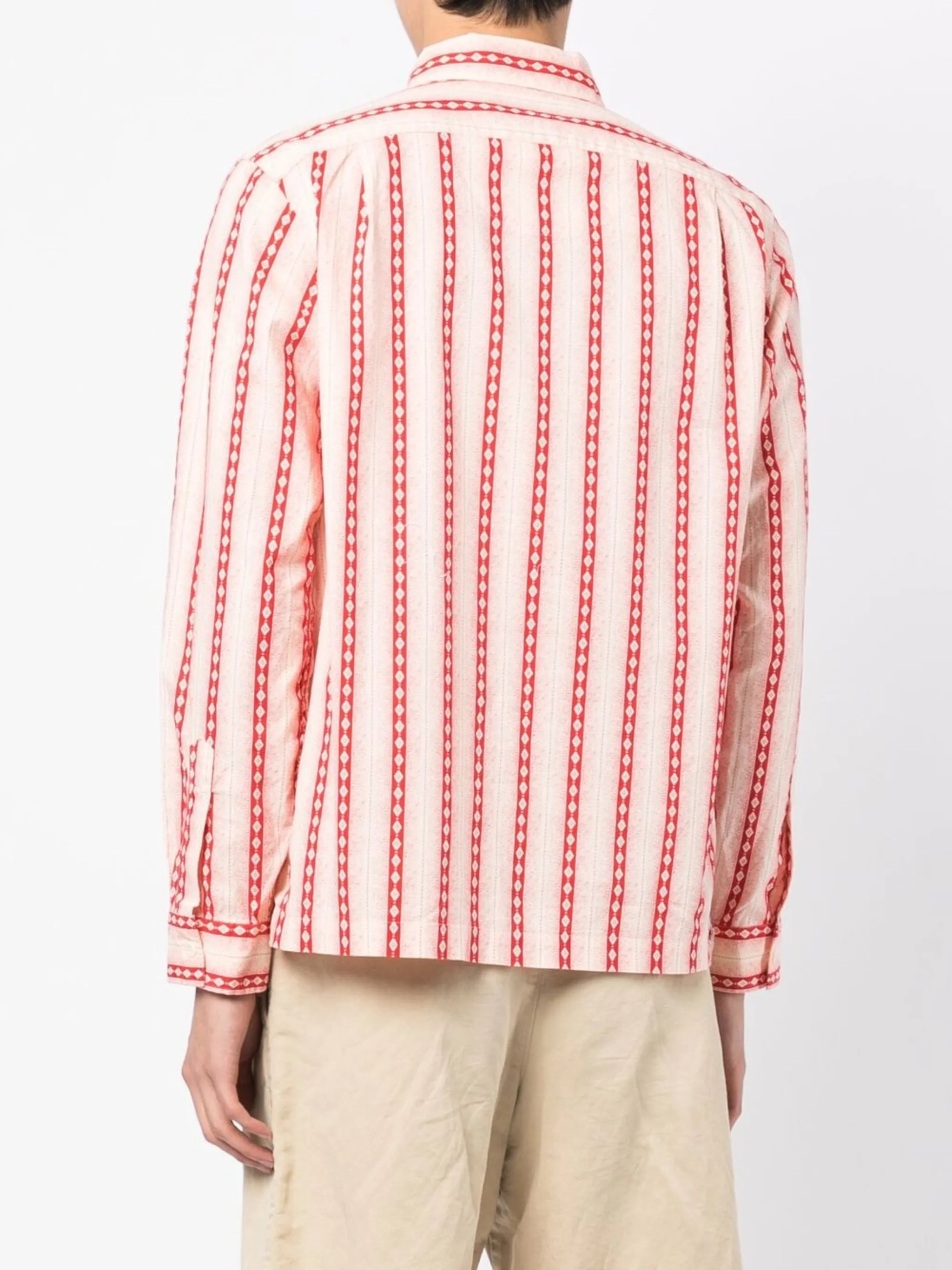cotton-linen camp shirt
