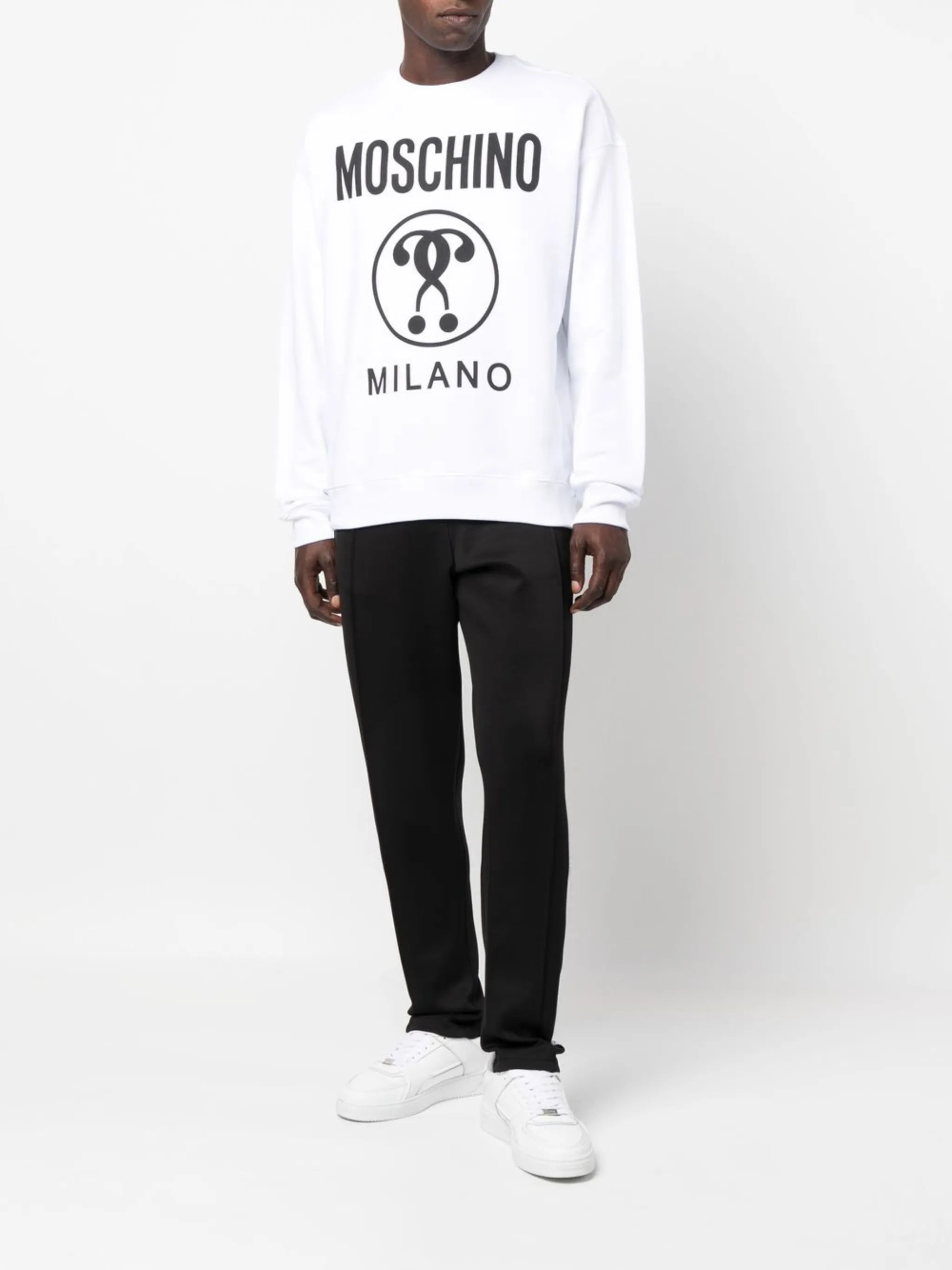 logo-print track pants