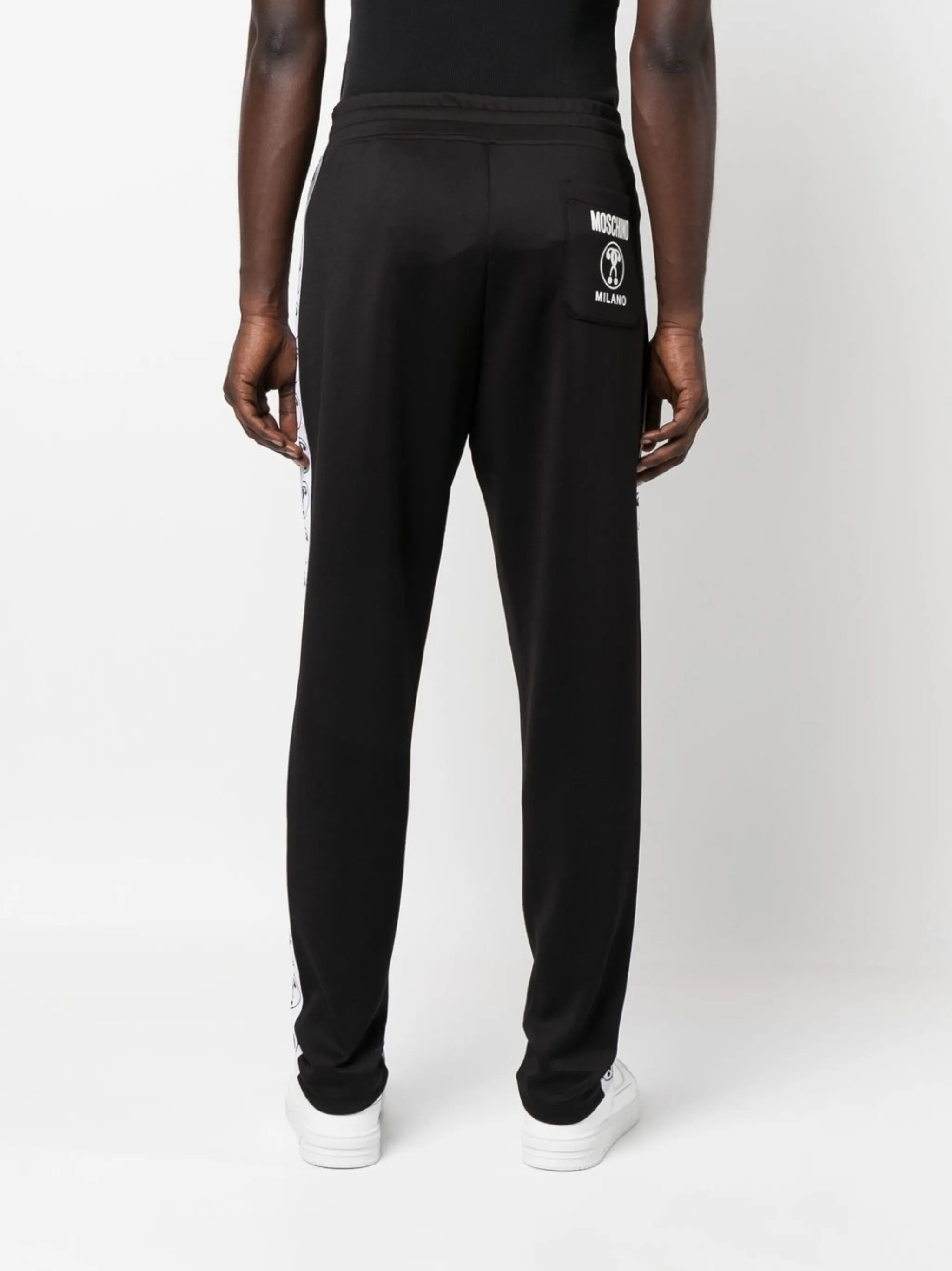 logo-print track pants