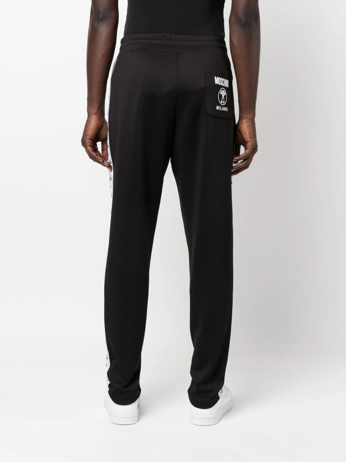 logo-print track pants