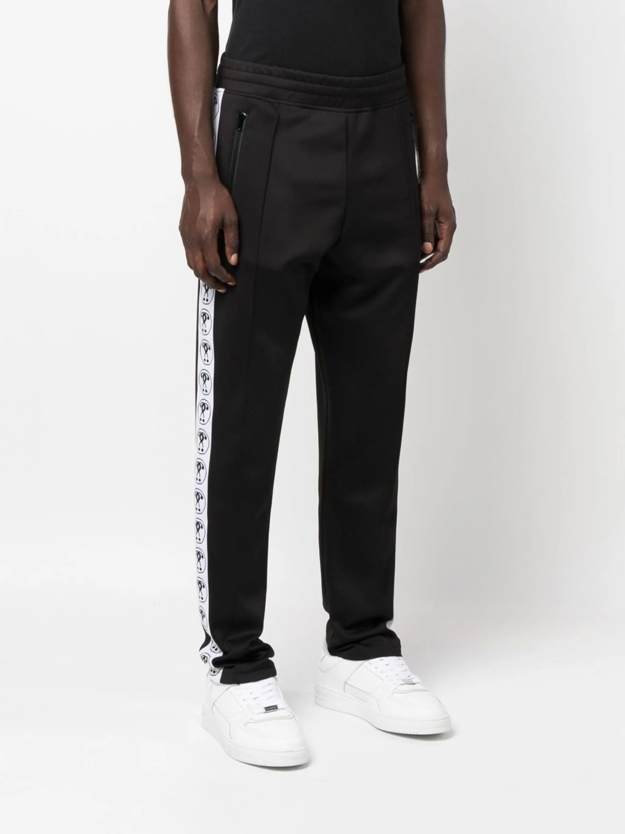 logo-print track pants