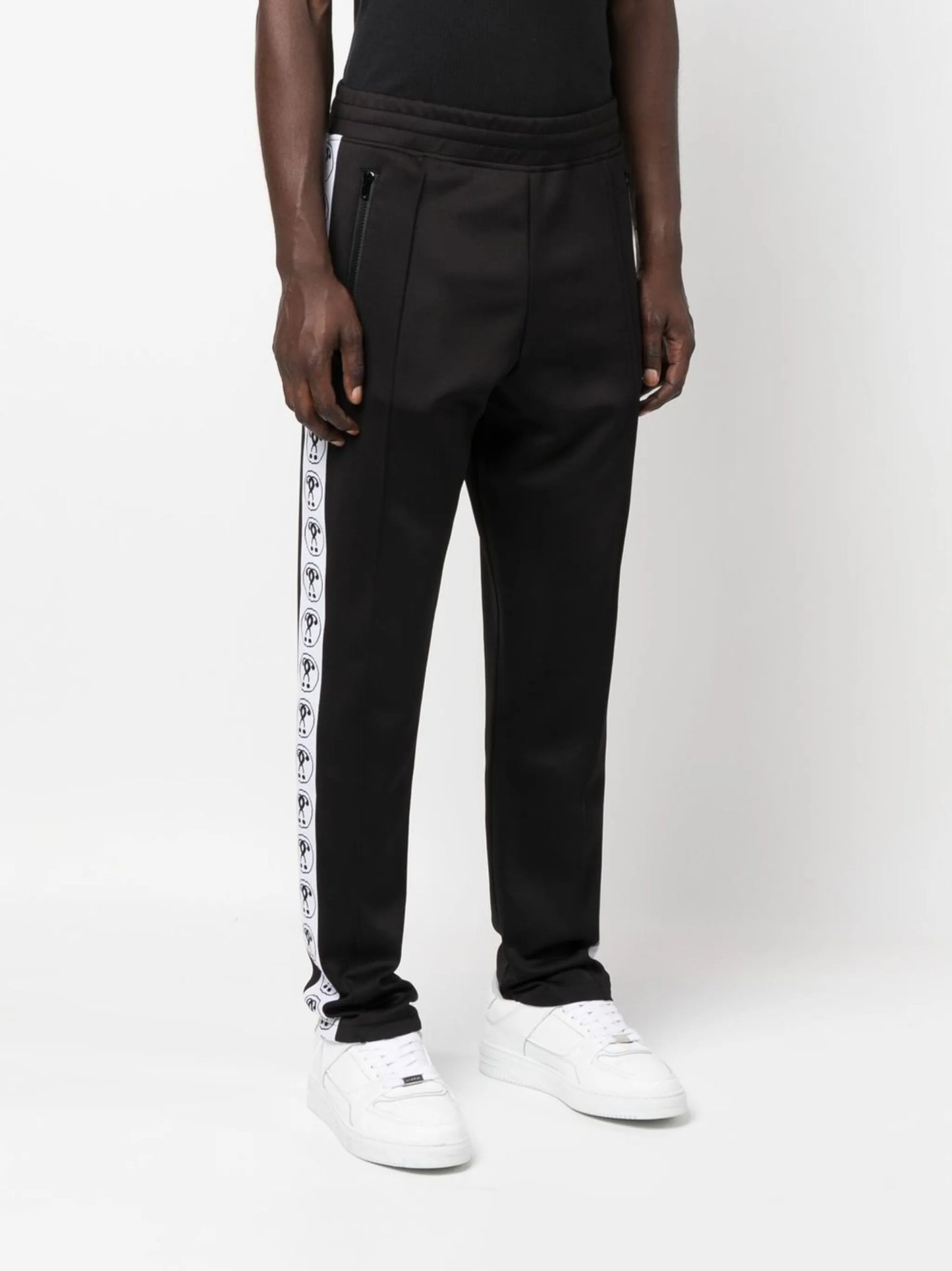 logo-print track pants