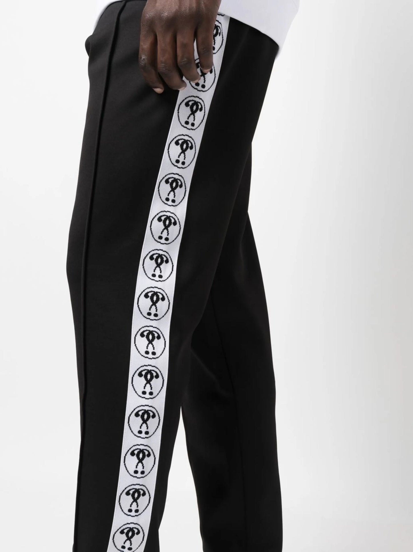 logo-print track pants
