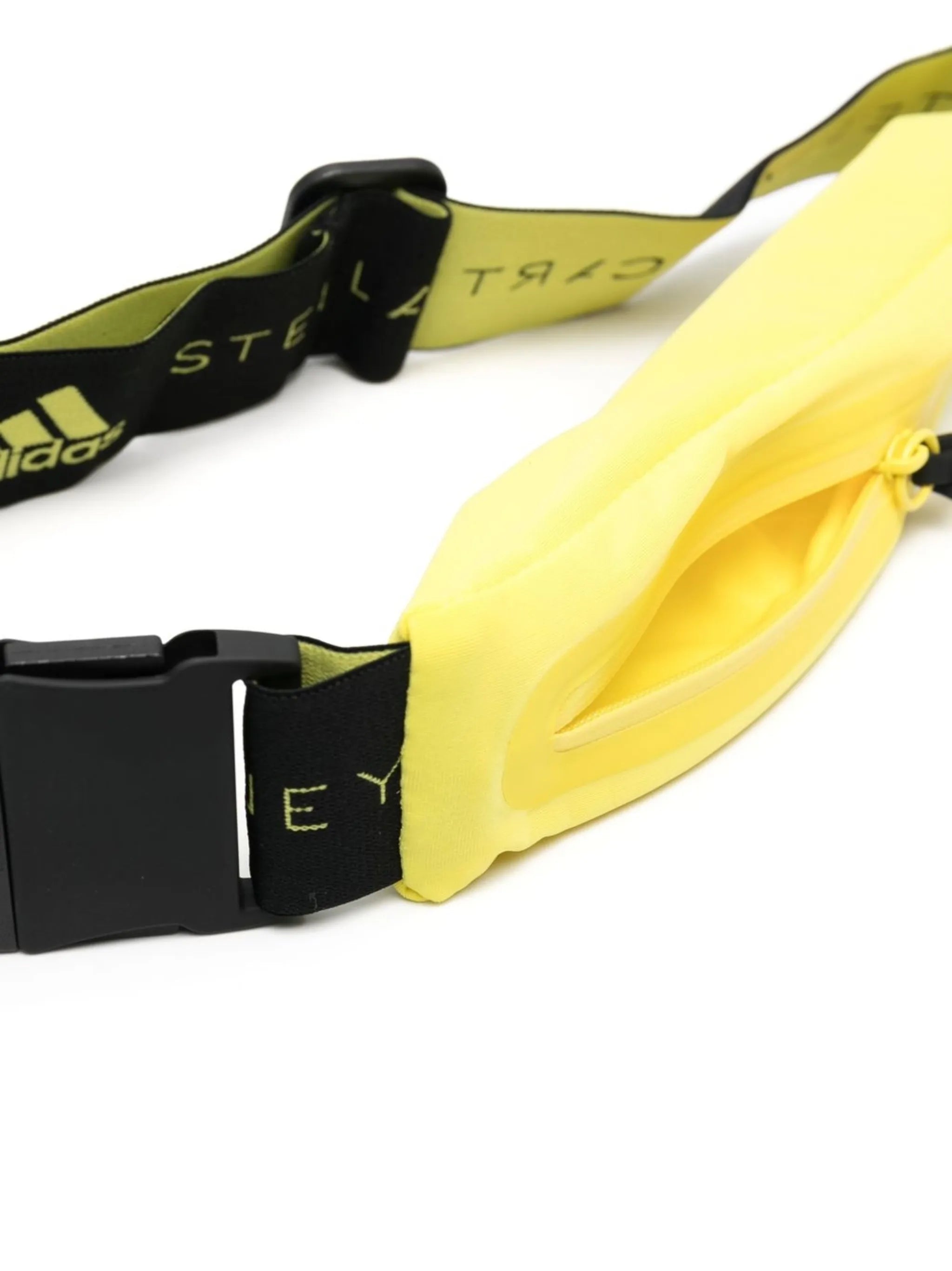 logo-jacquard running belt bag