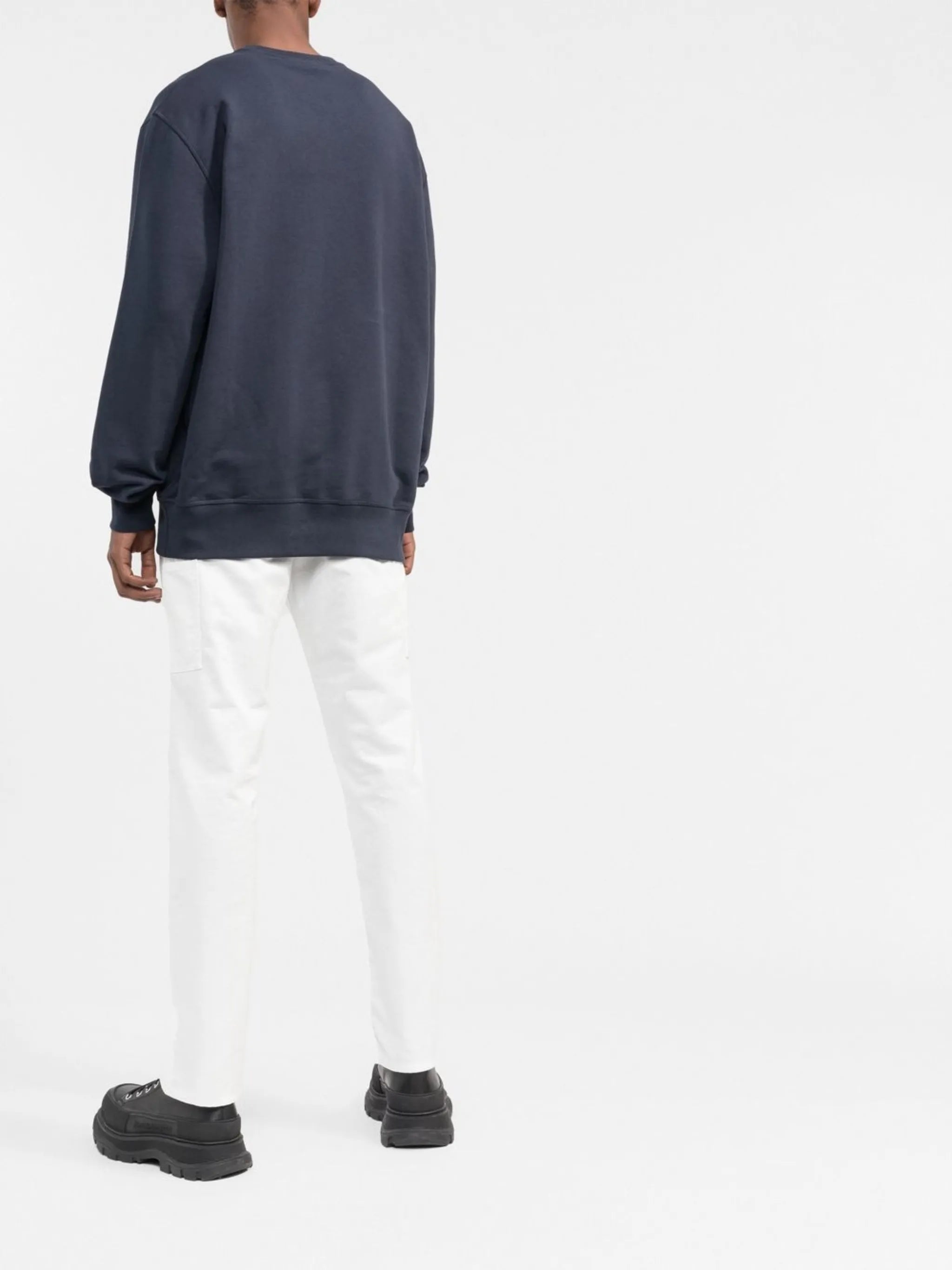 logo-print cotton sweatshirt