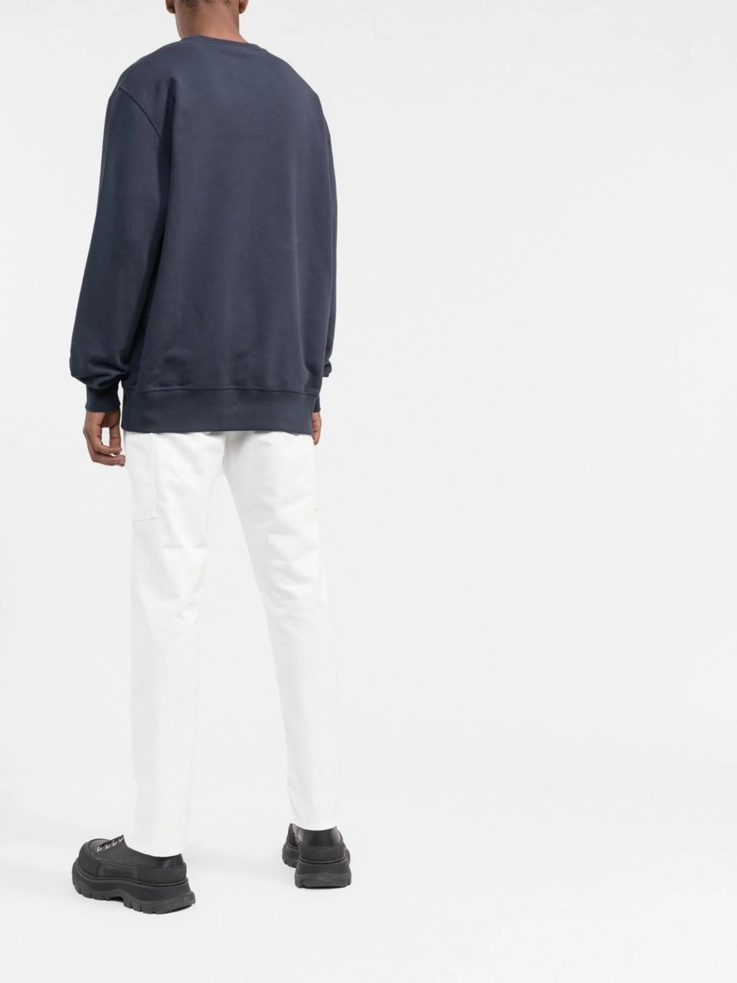 logo-print cotton sweatshirt