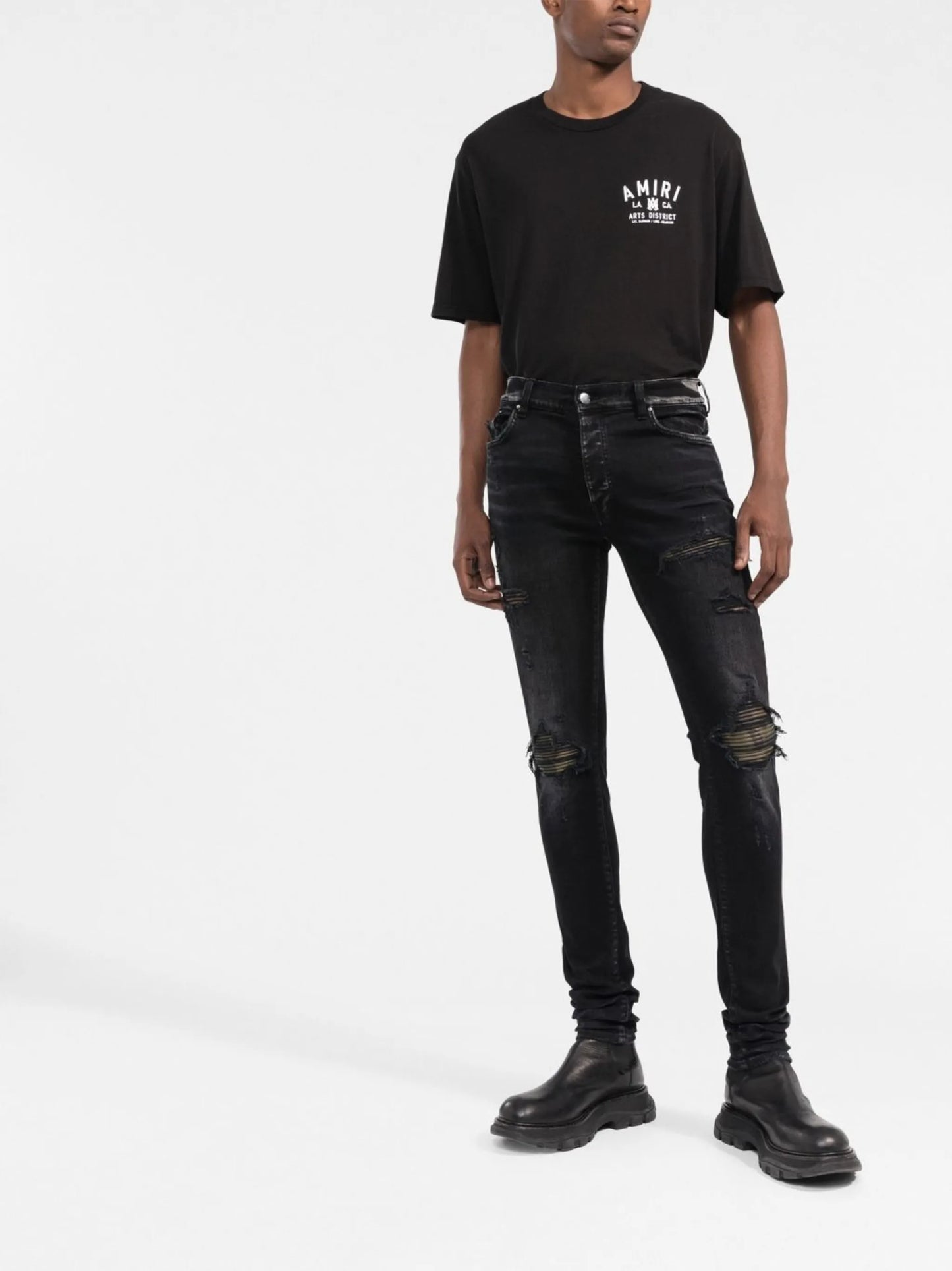 logo-print cotton T-shirt