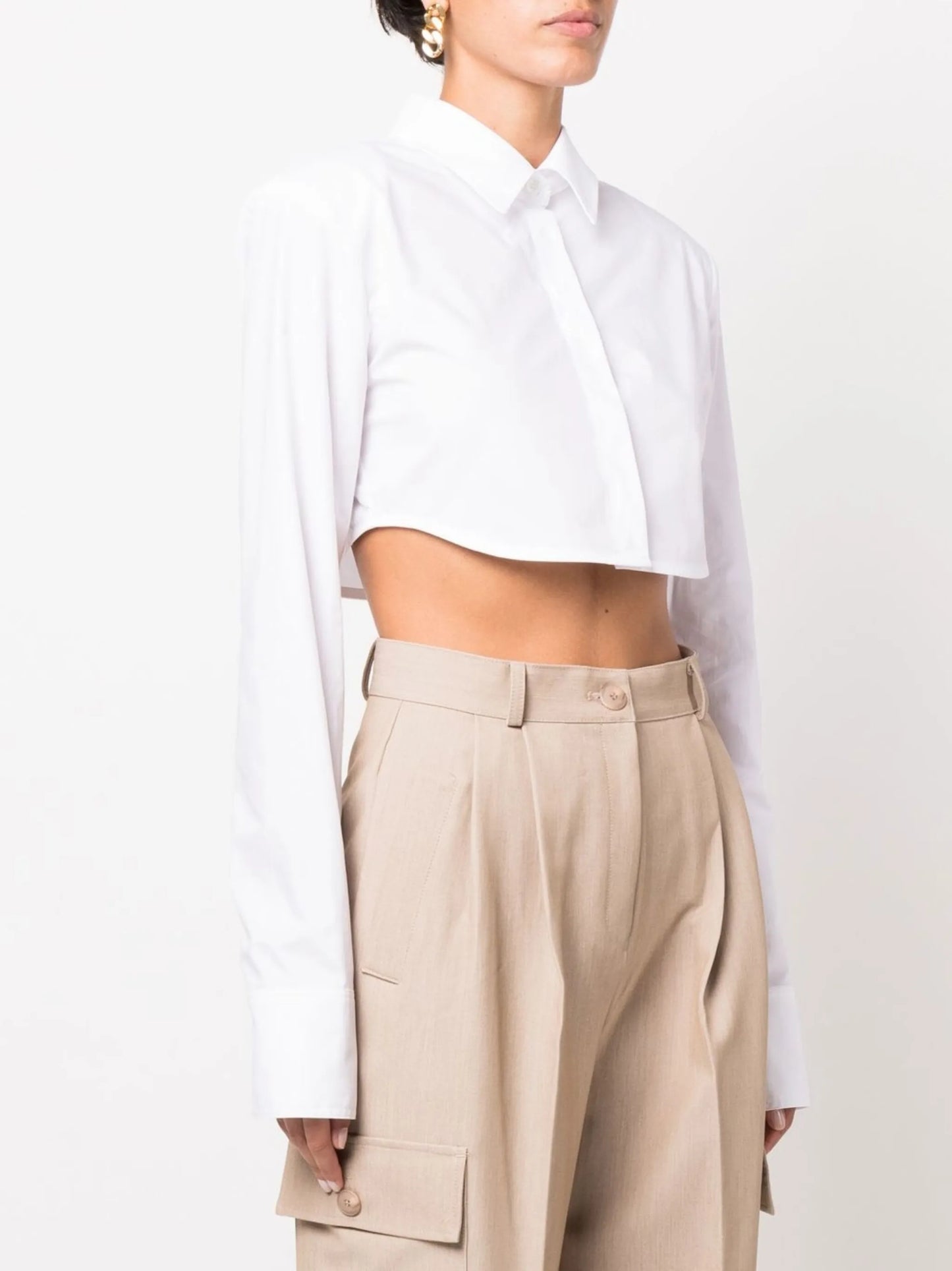 Uma cropped shirt