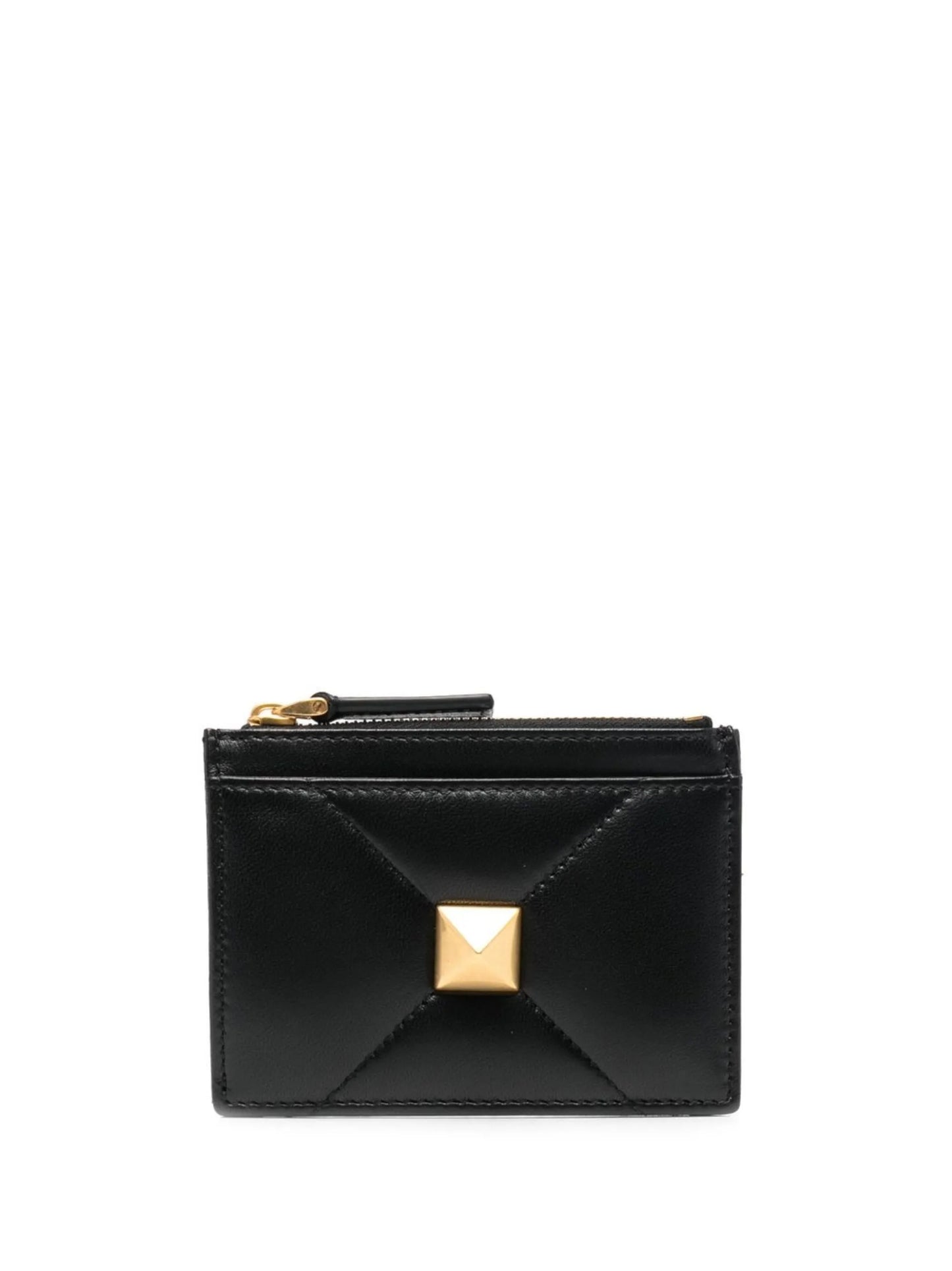 Roman Stud leather coin purse