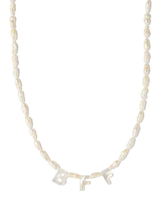 14kt yellow gold BFF necklace