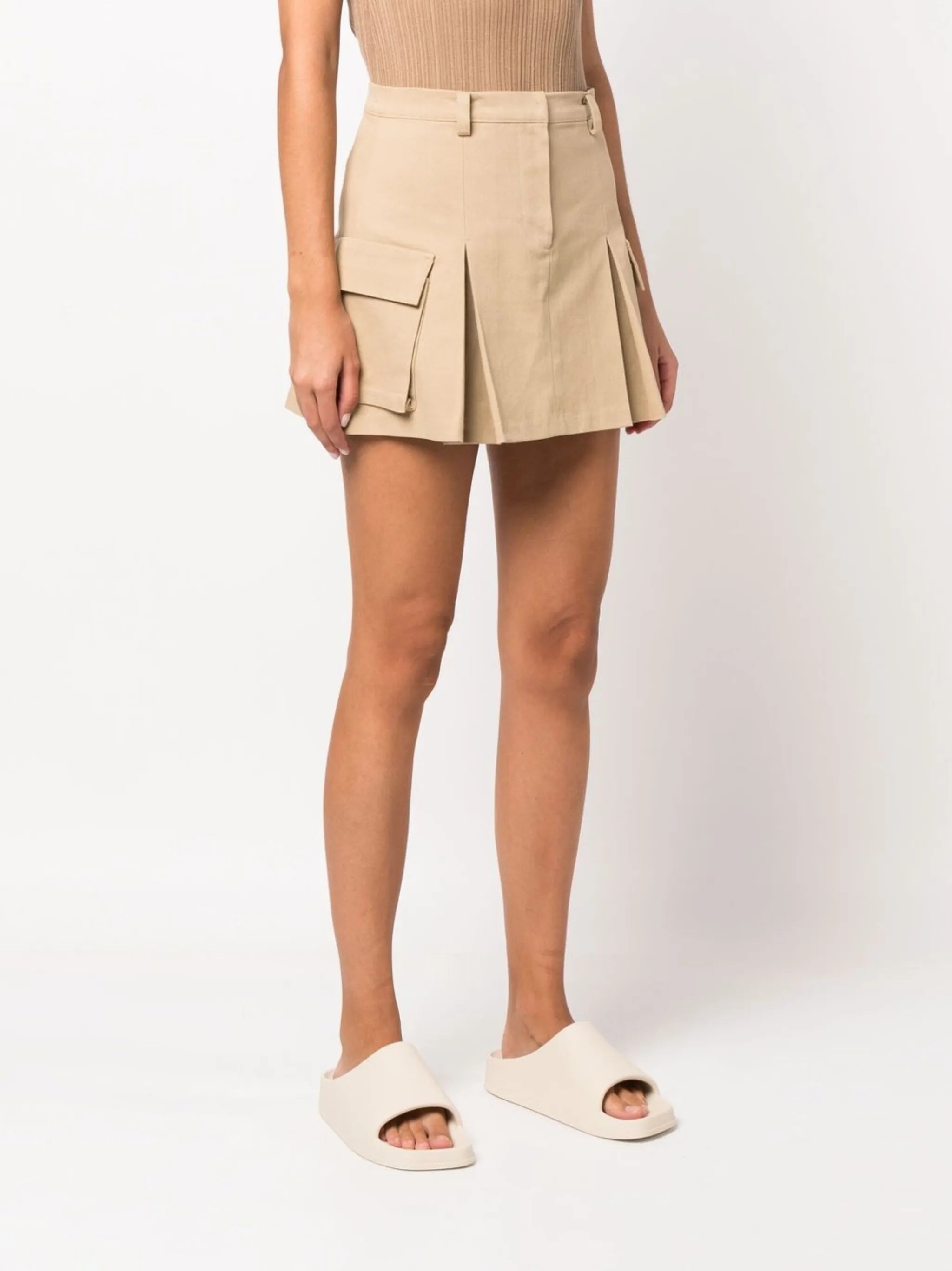 Audrey cargo mini skirt