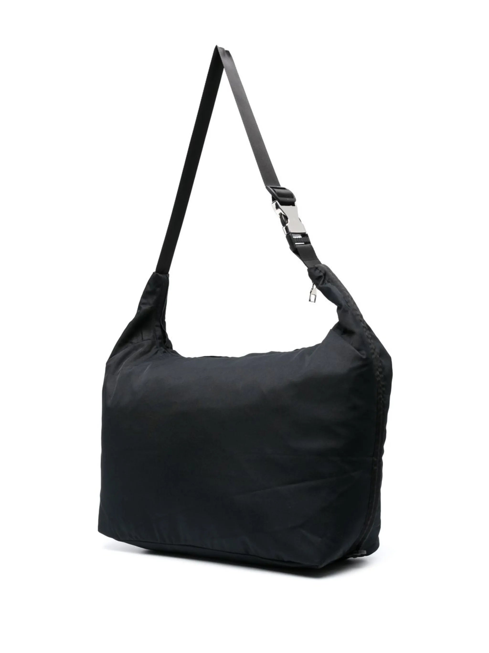 buckle-detail shoulder bag