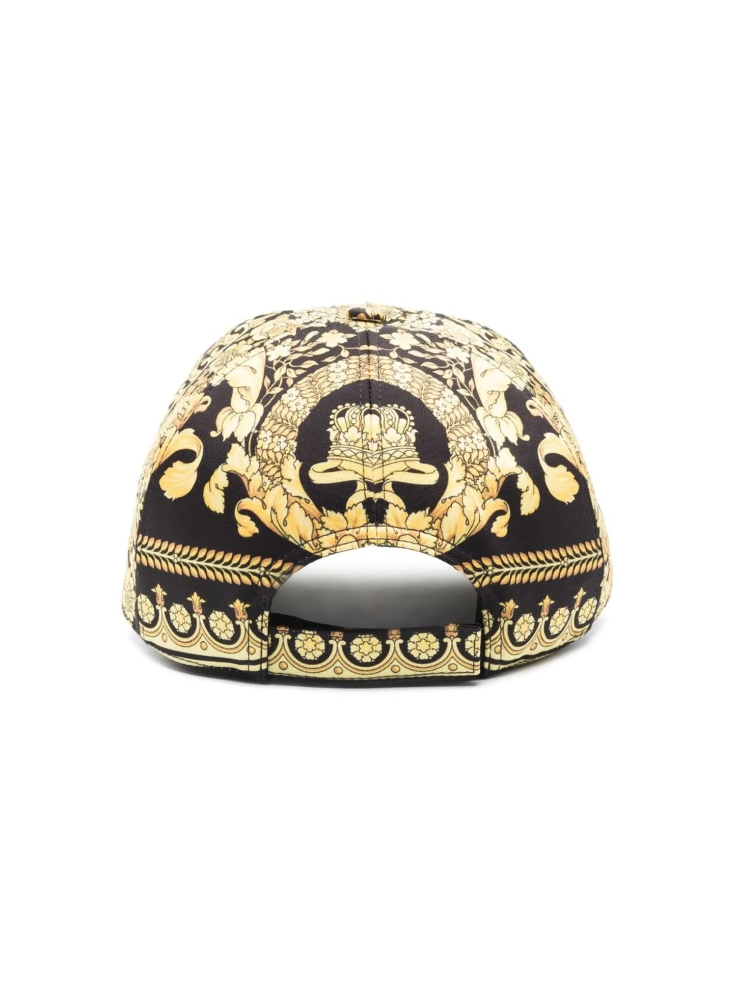 baroque-print cap