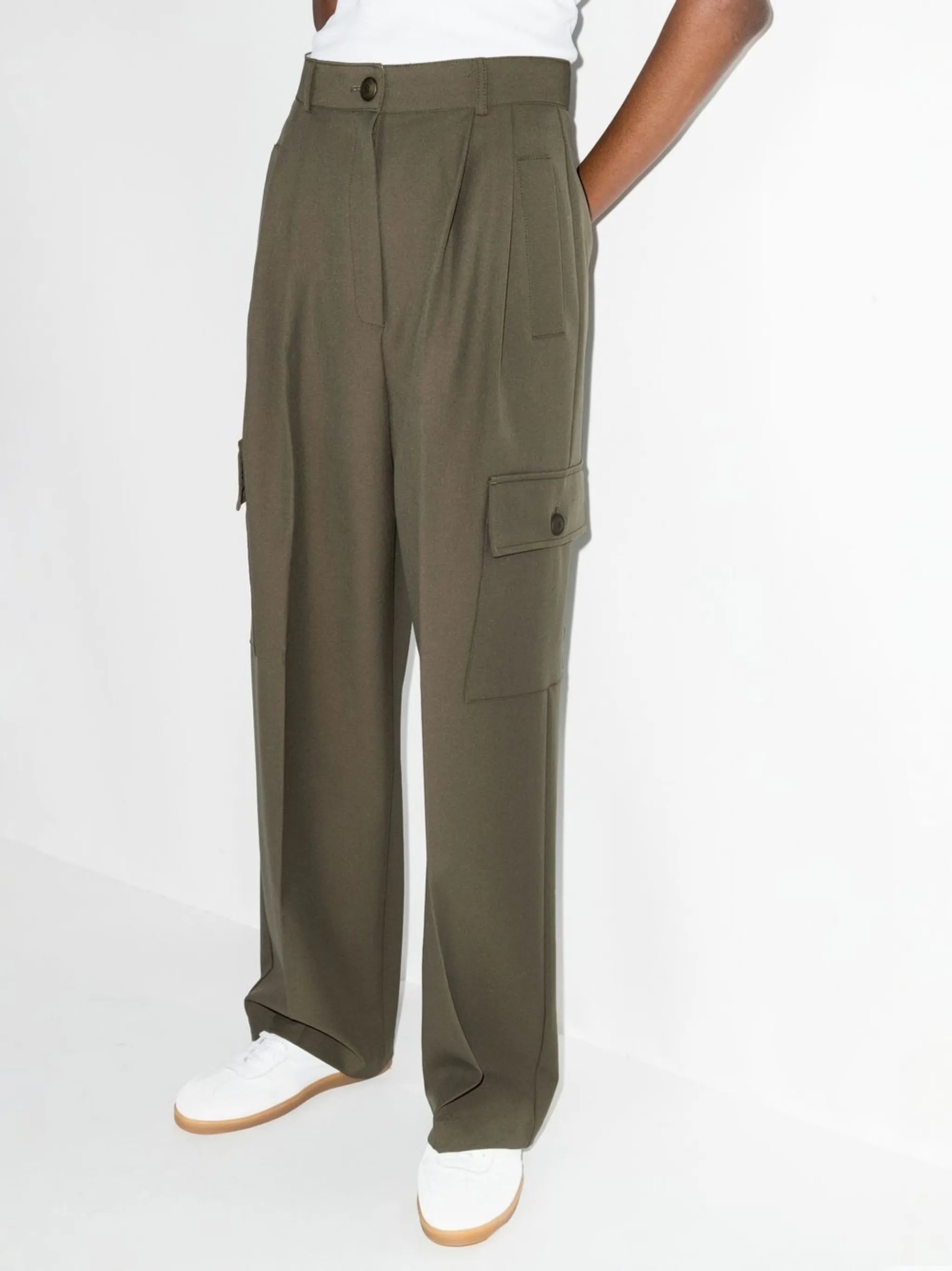 Maesa wide-leg cargo pants