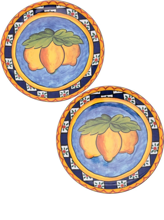 Carretto Siciliano bread plates (set of two)