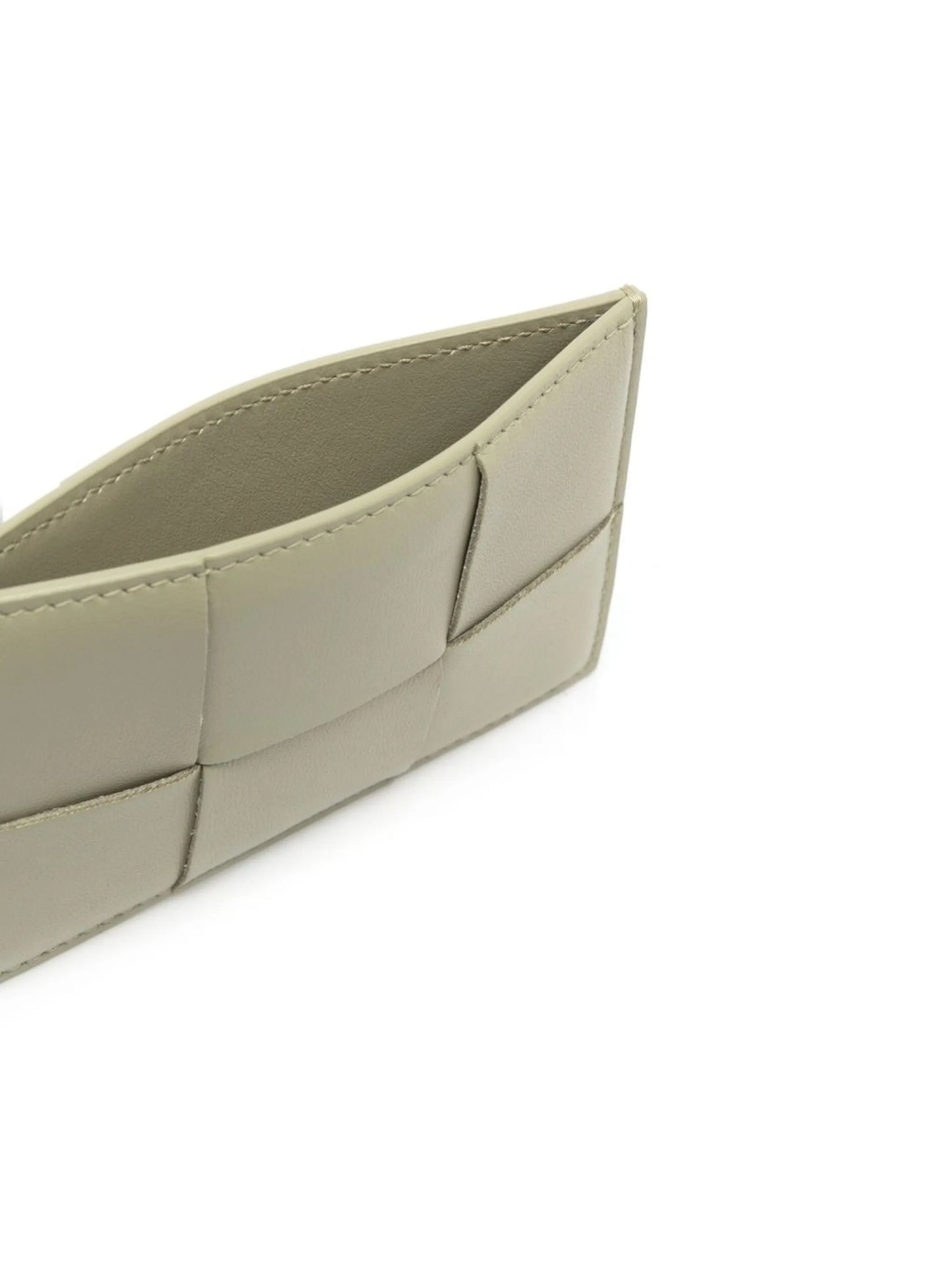 Intrecciato card holder