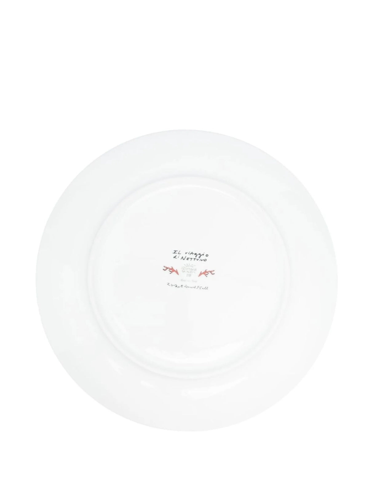 Il Viaggio Di Nettuno Moss Green centerpiece and charger plate