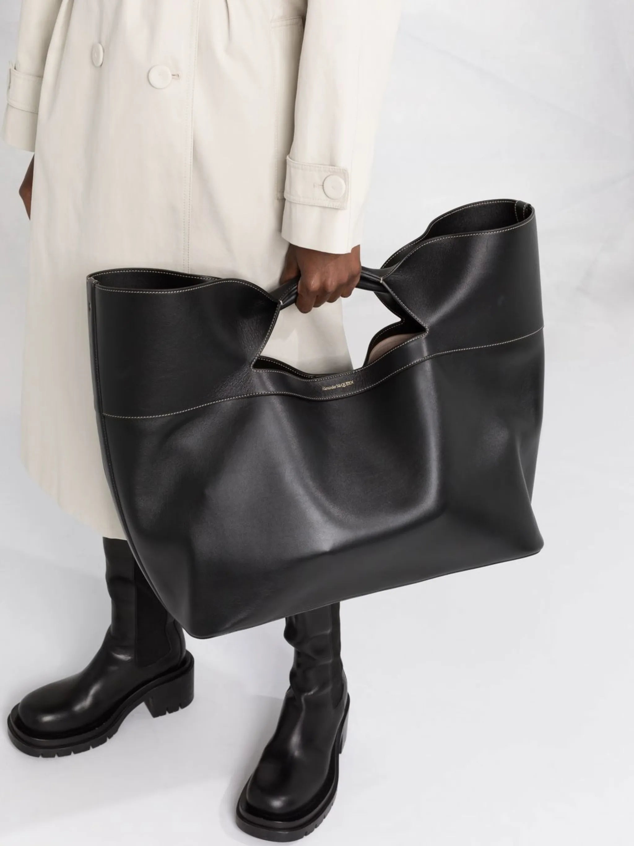The Bow leather tote bag