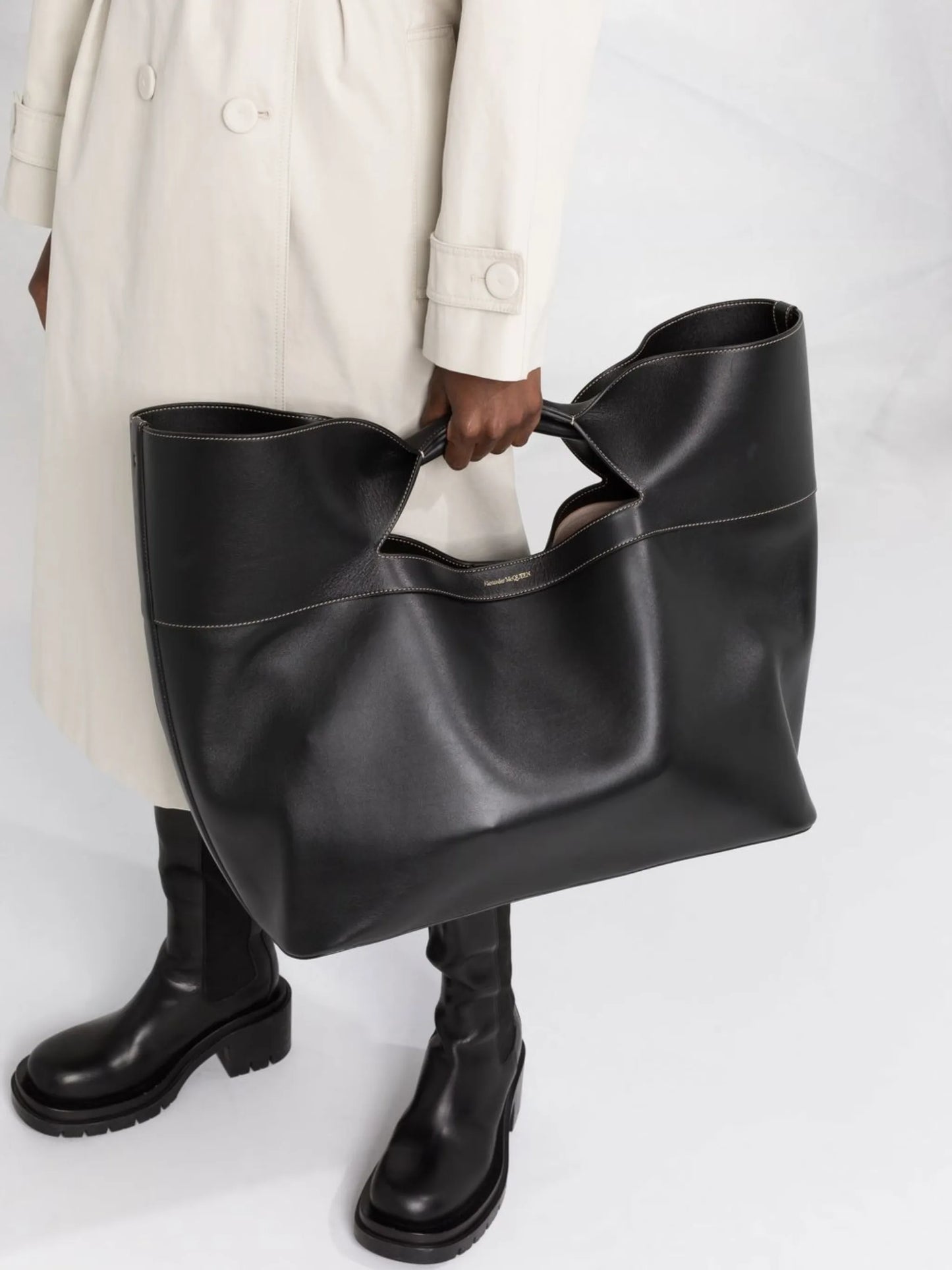 The Bow leather tote bag