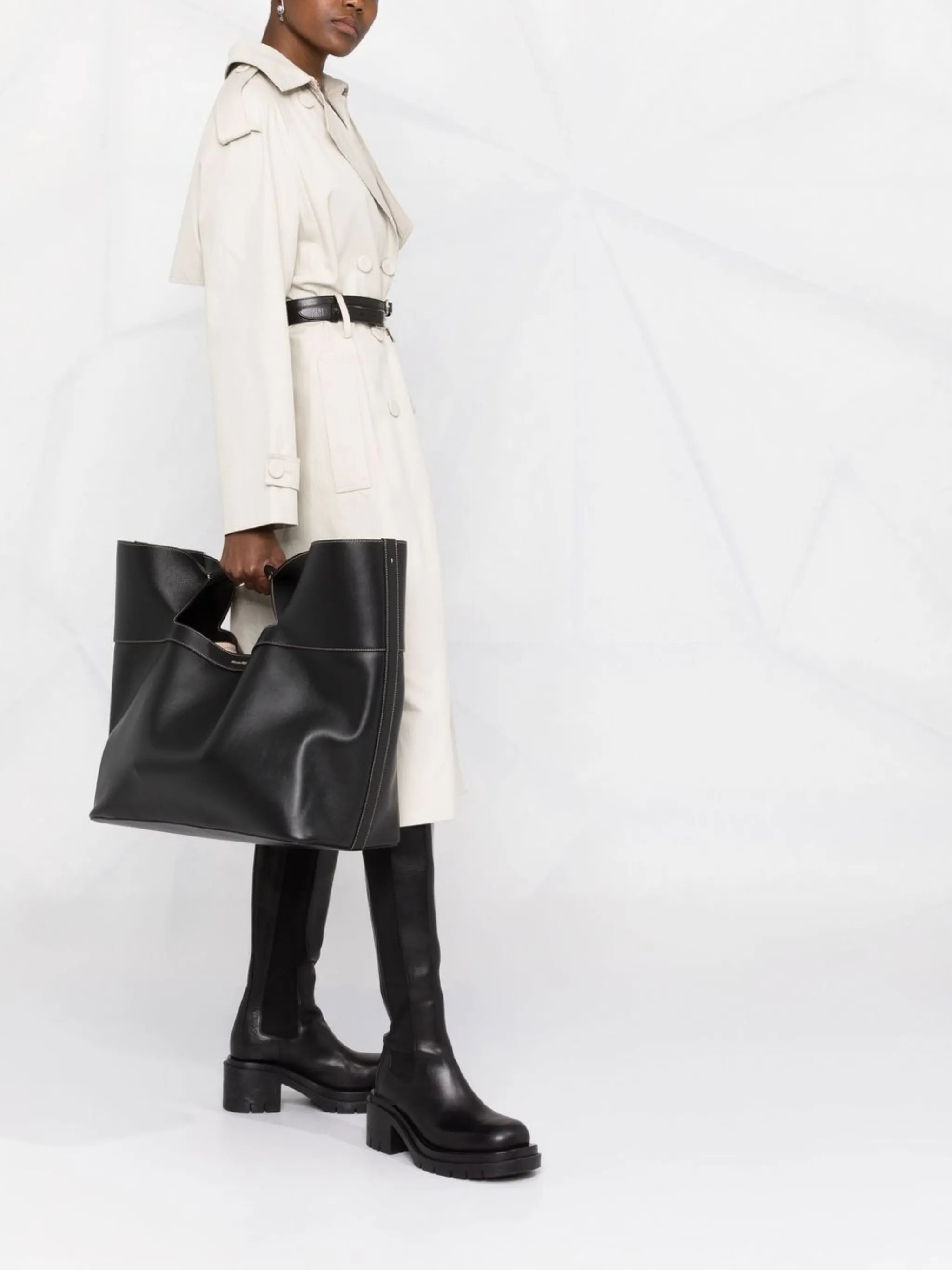 The Bow leather tote bag