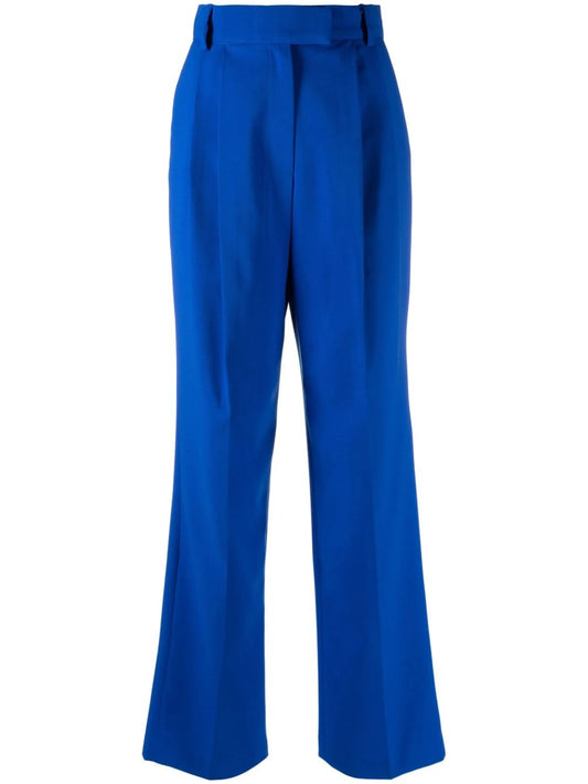 Bea pinstripe straight-leg trousers