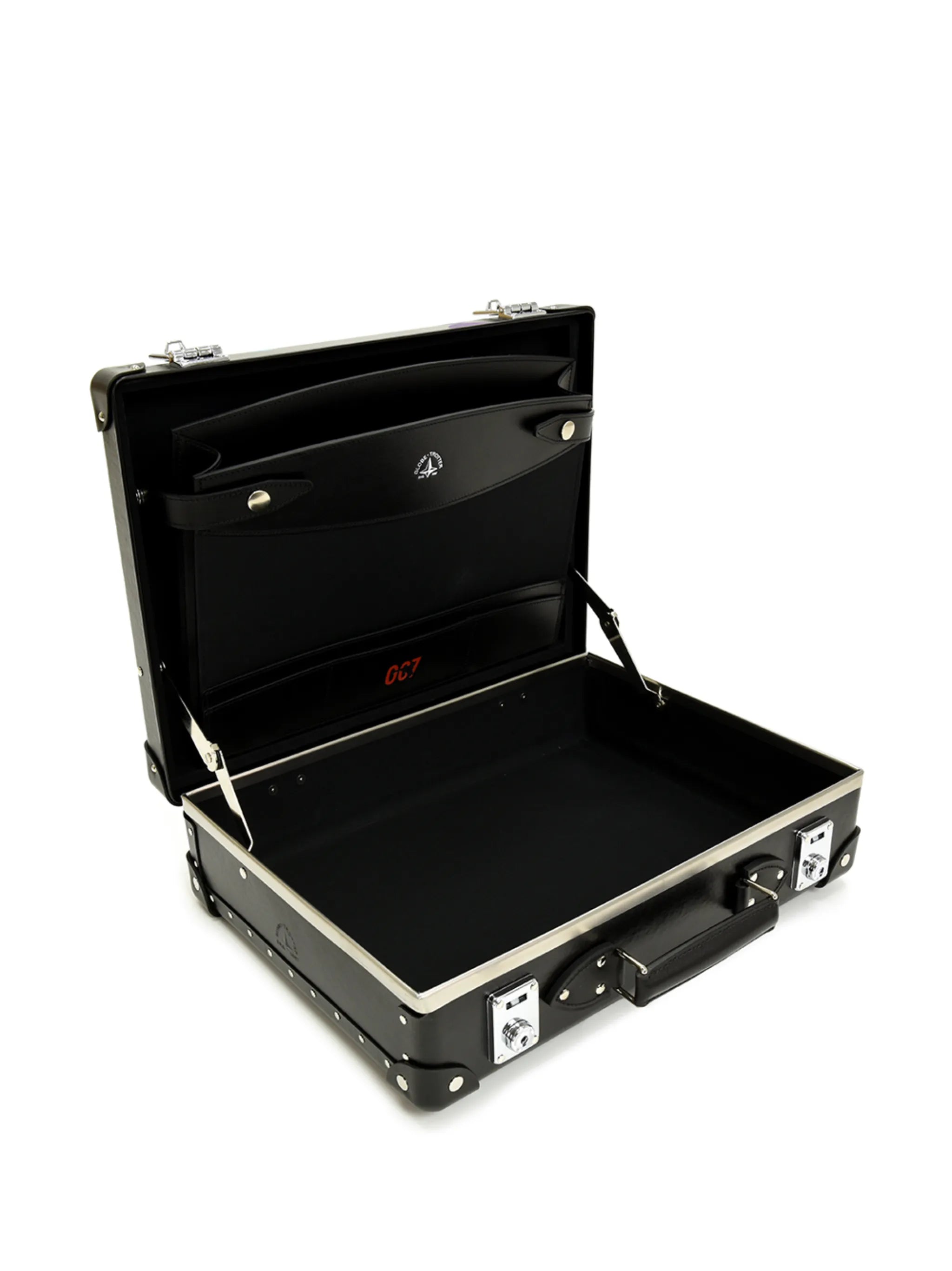 x Dr. No polka-dot print briefcase