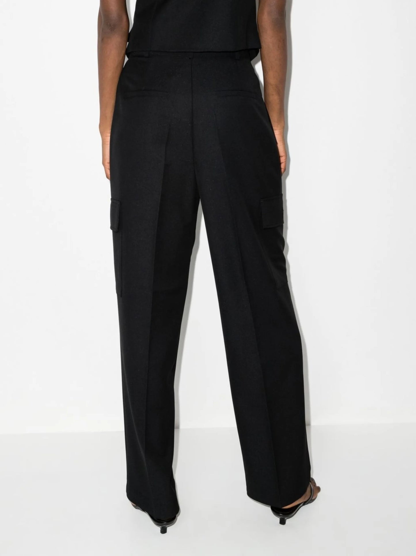 Maesa wide-leg cargo trousers