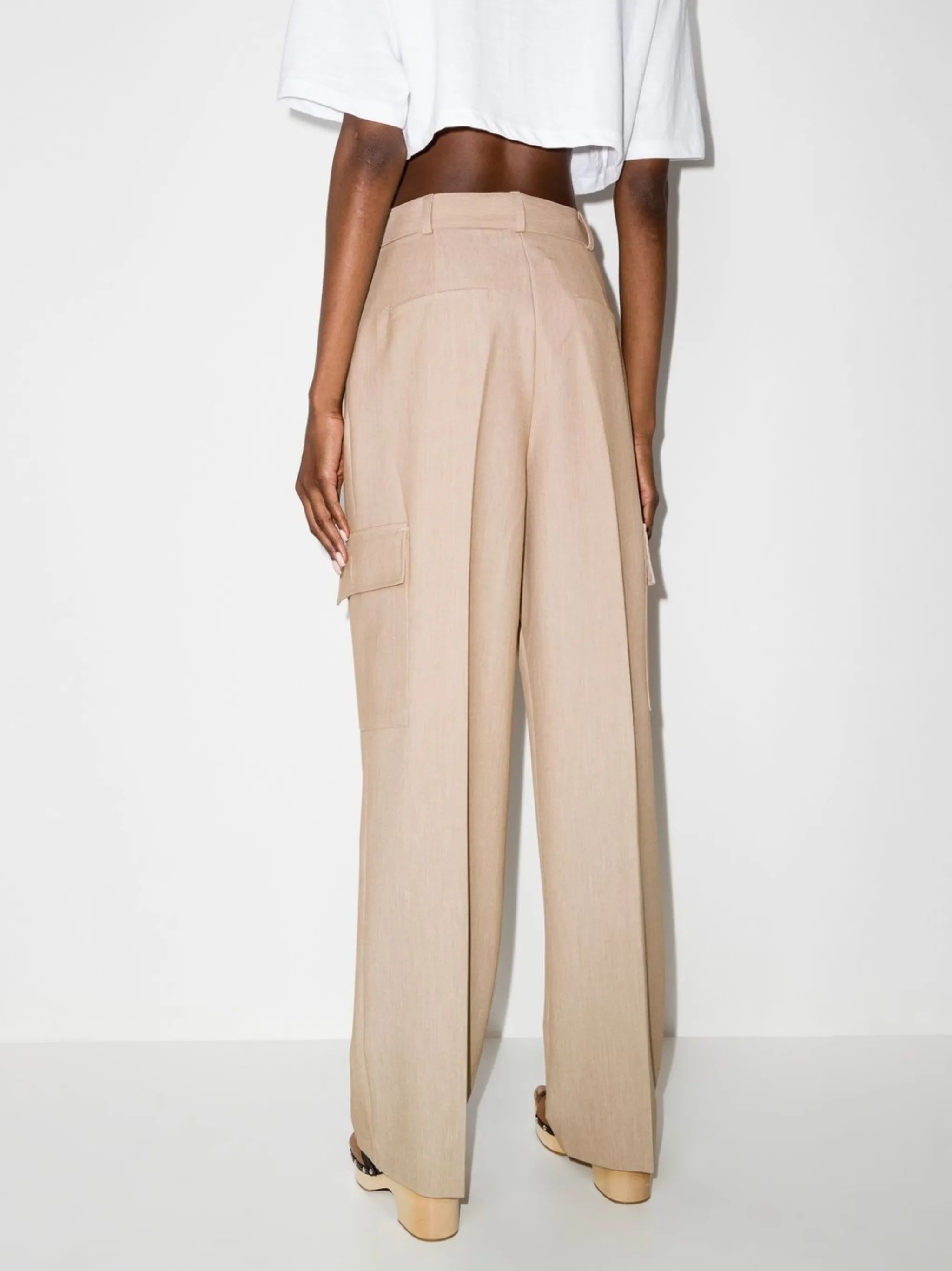 Maesa wide-leg cargo pants