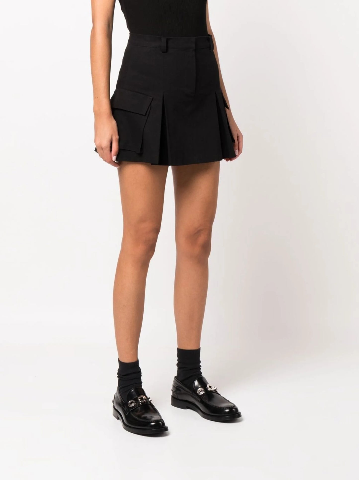 Audrey cargo mini skirt