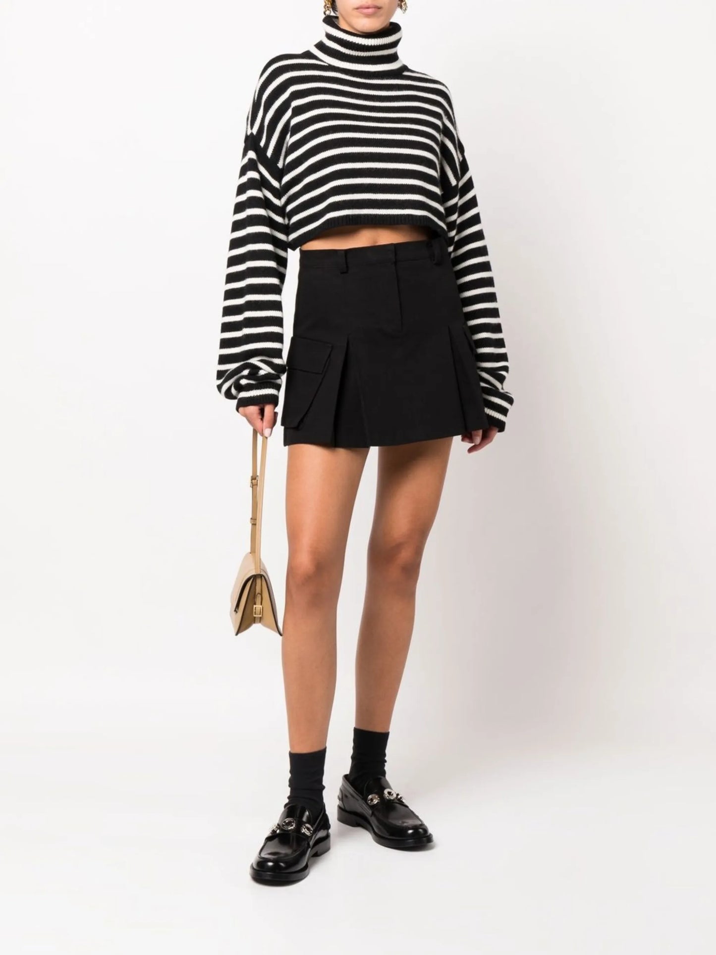 Audrey cargo mini skirt