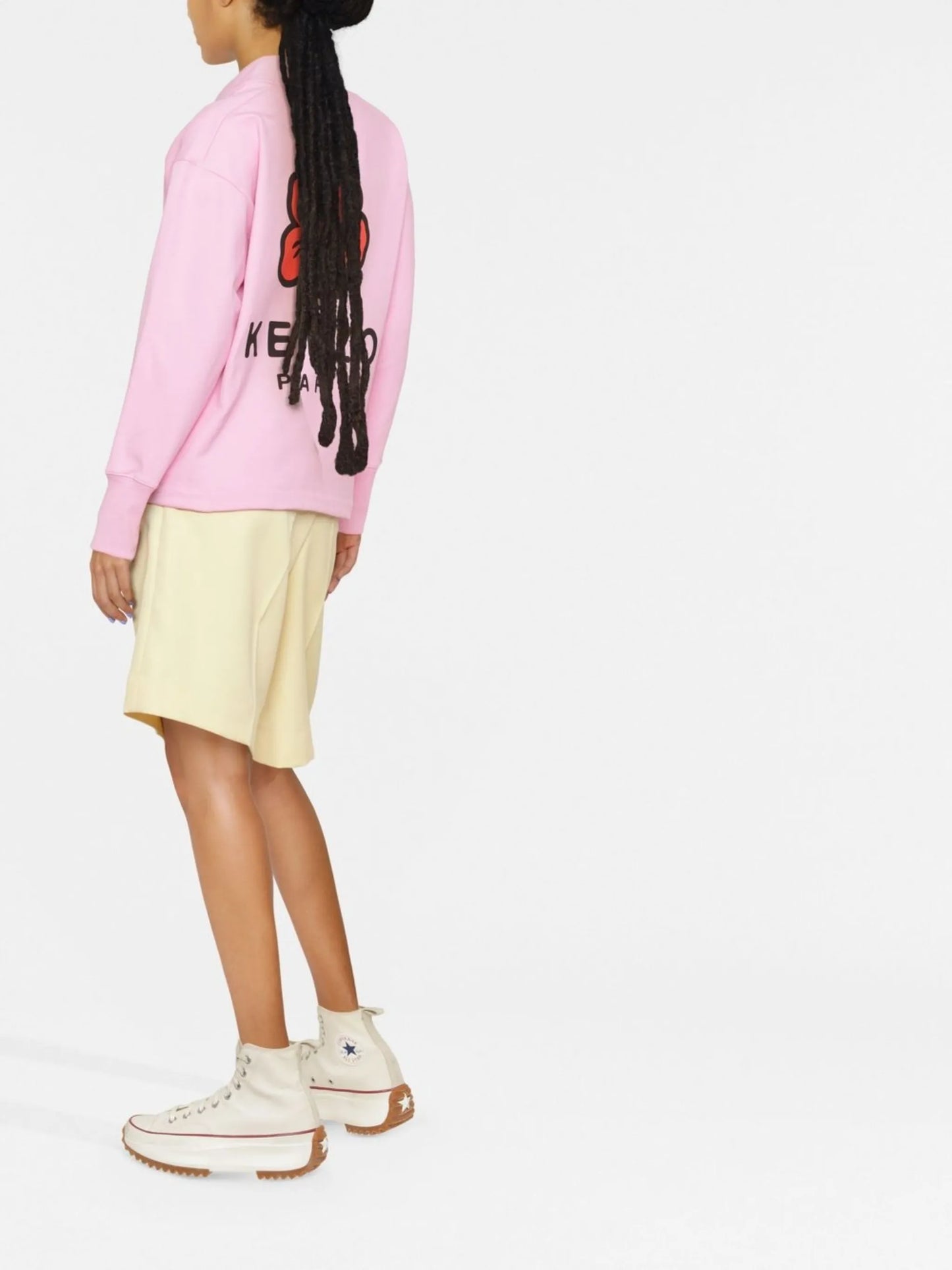 Boke Flower-print oversized cardigan