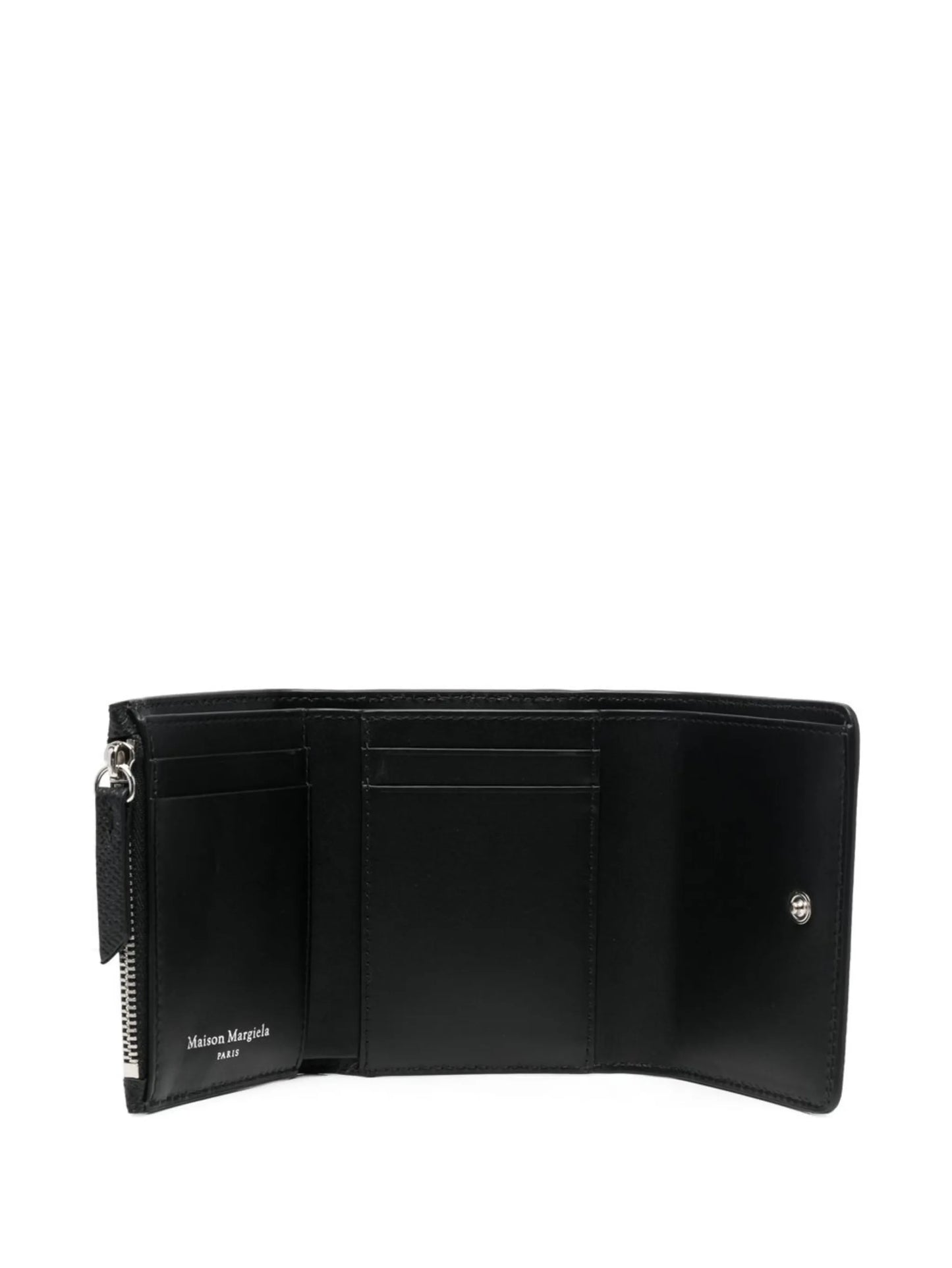 four-stitch leather wallet