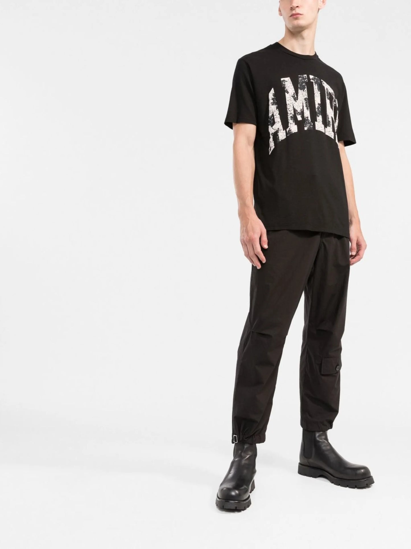 Collegiate logo-print T-shirt