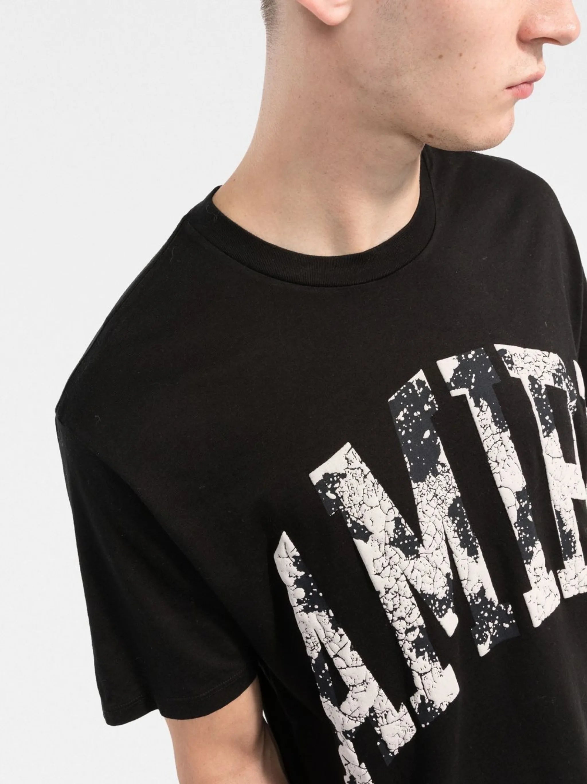 Collegiate logo-print T-shirt