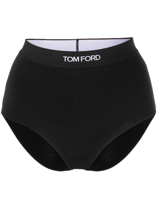 logo-waist briefs