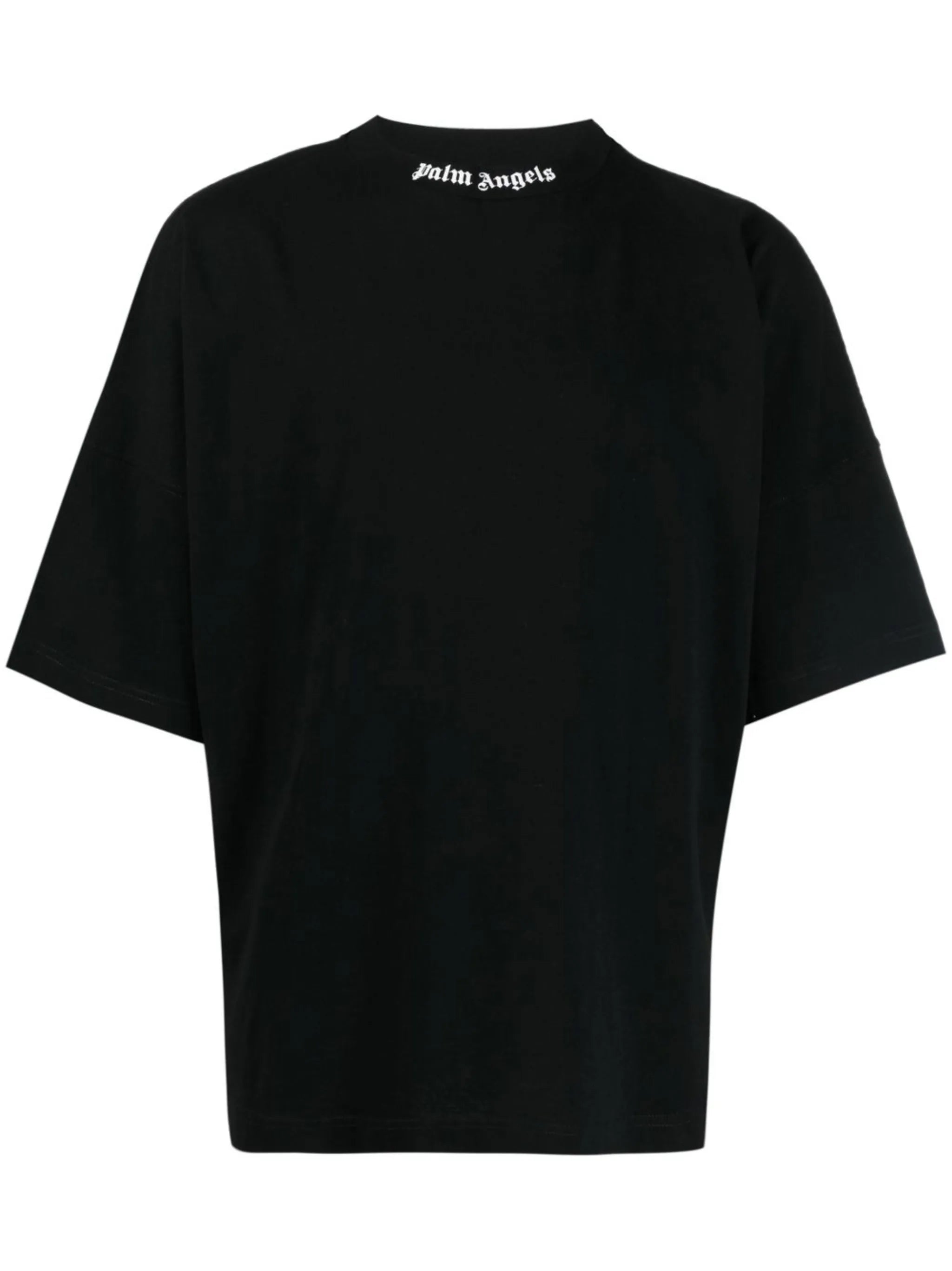 rear logo print T-shirt