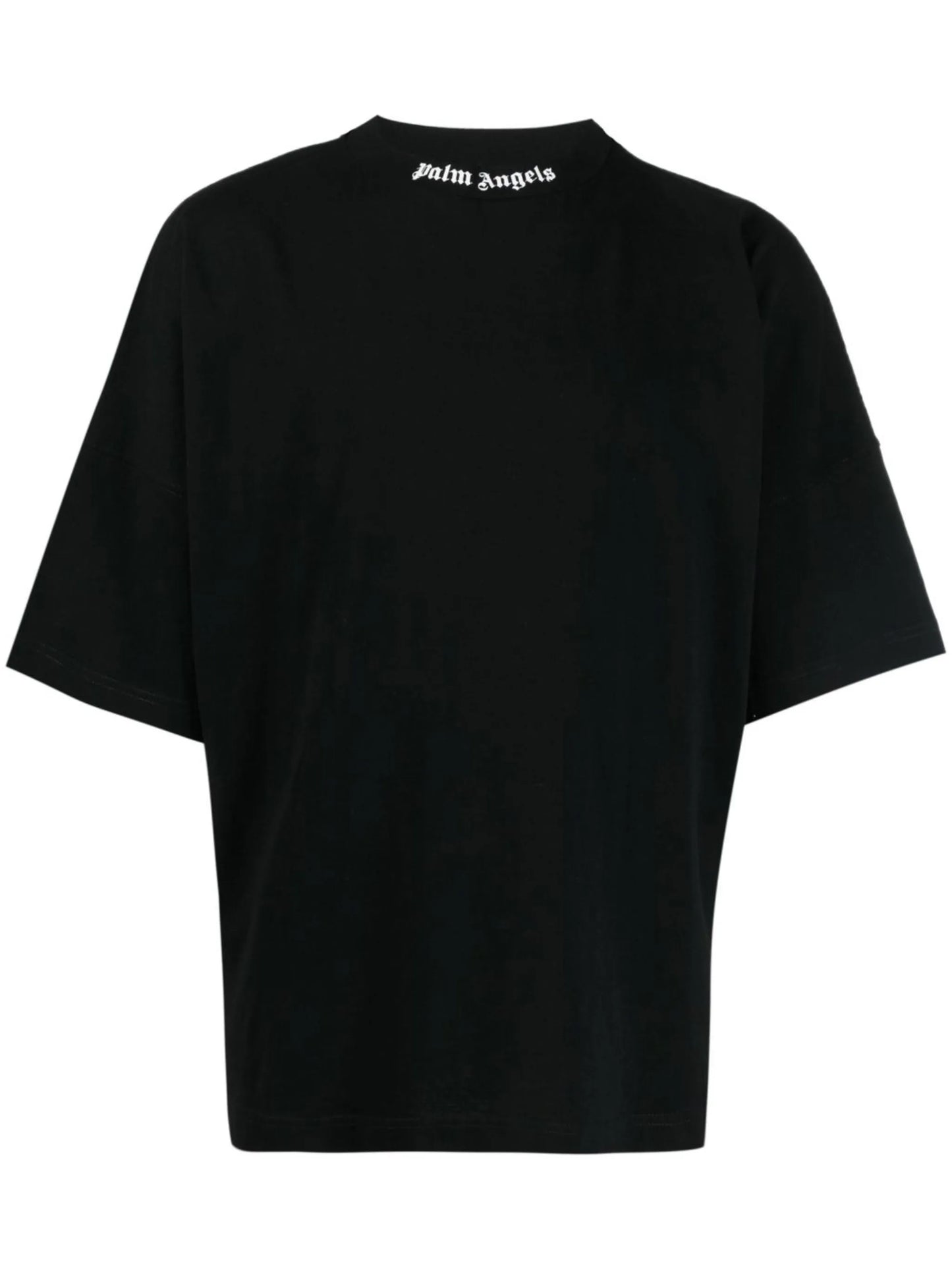 rear logo print T-shirt