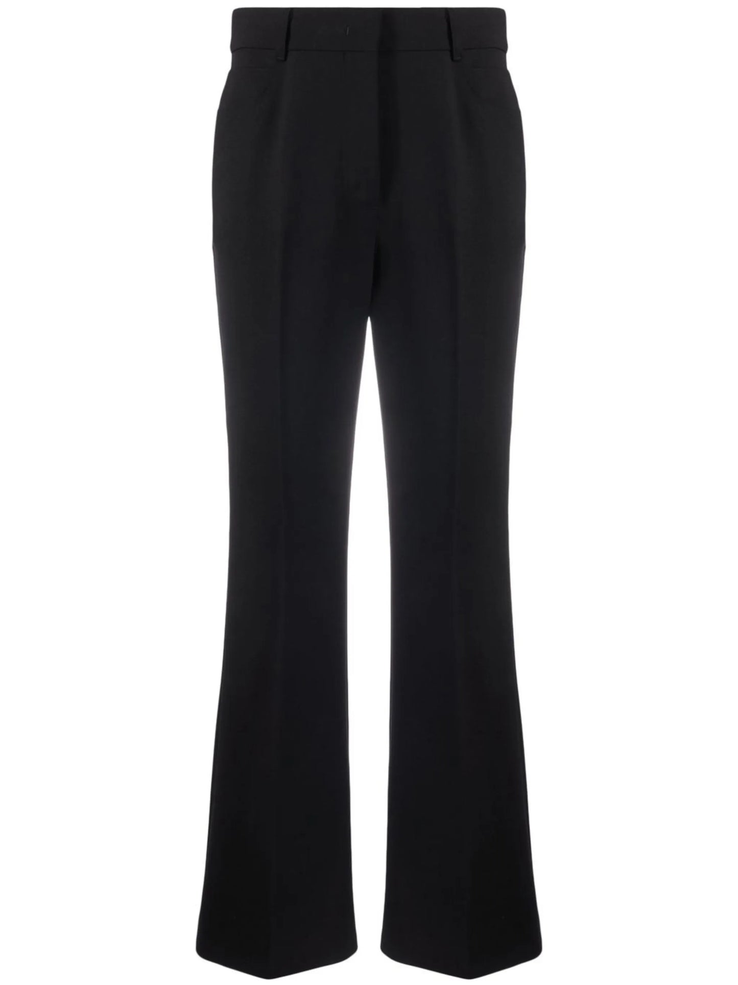 cropped bootcut trousers