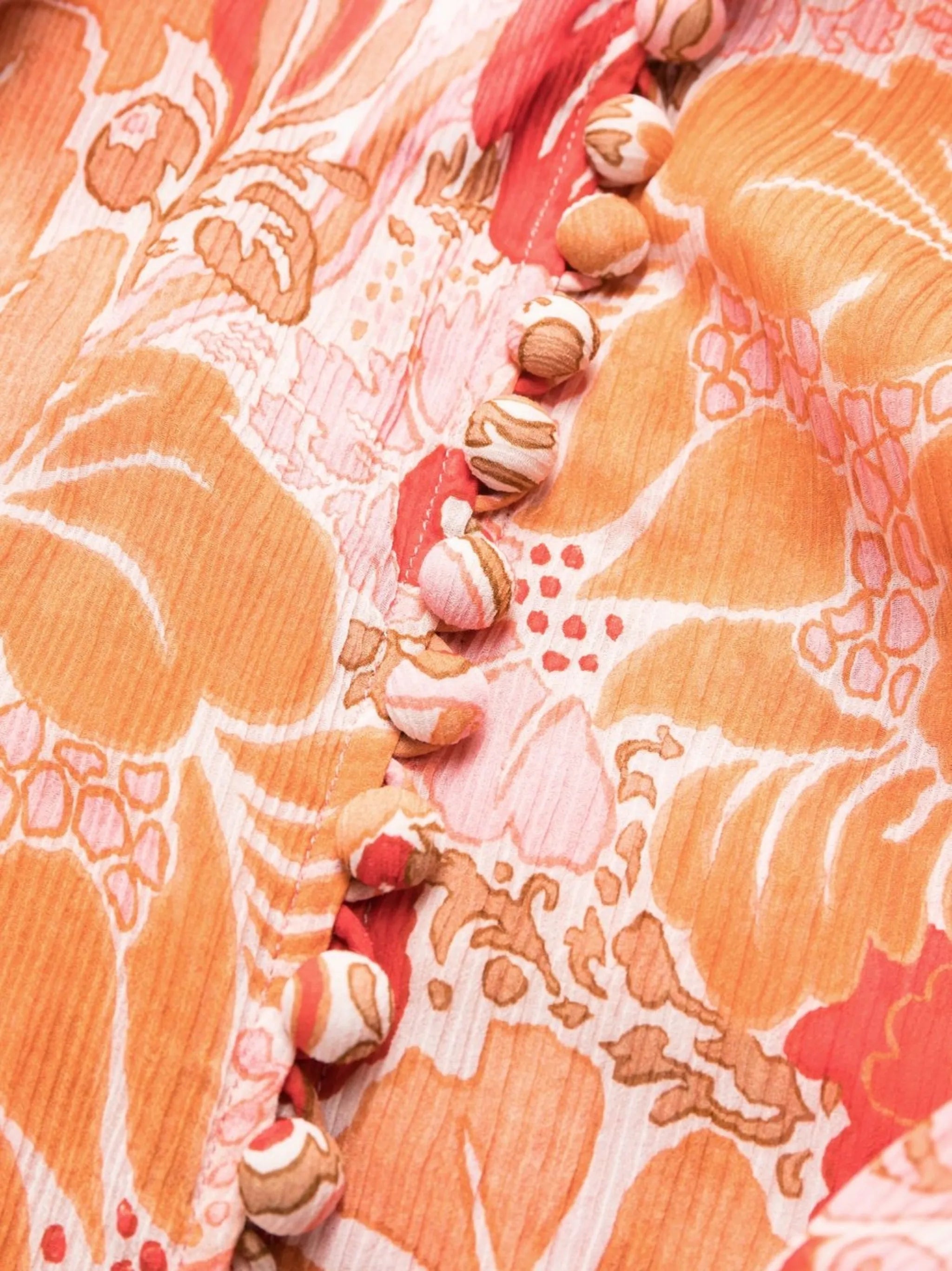 ZIMMERMANN 6895DSS225 CORF CORAL FLORAL  Natural (Vegetable)->Cotton