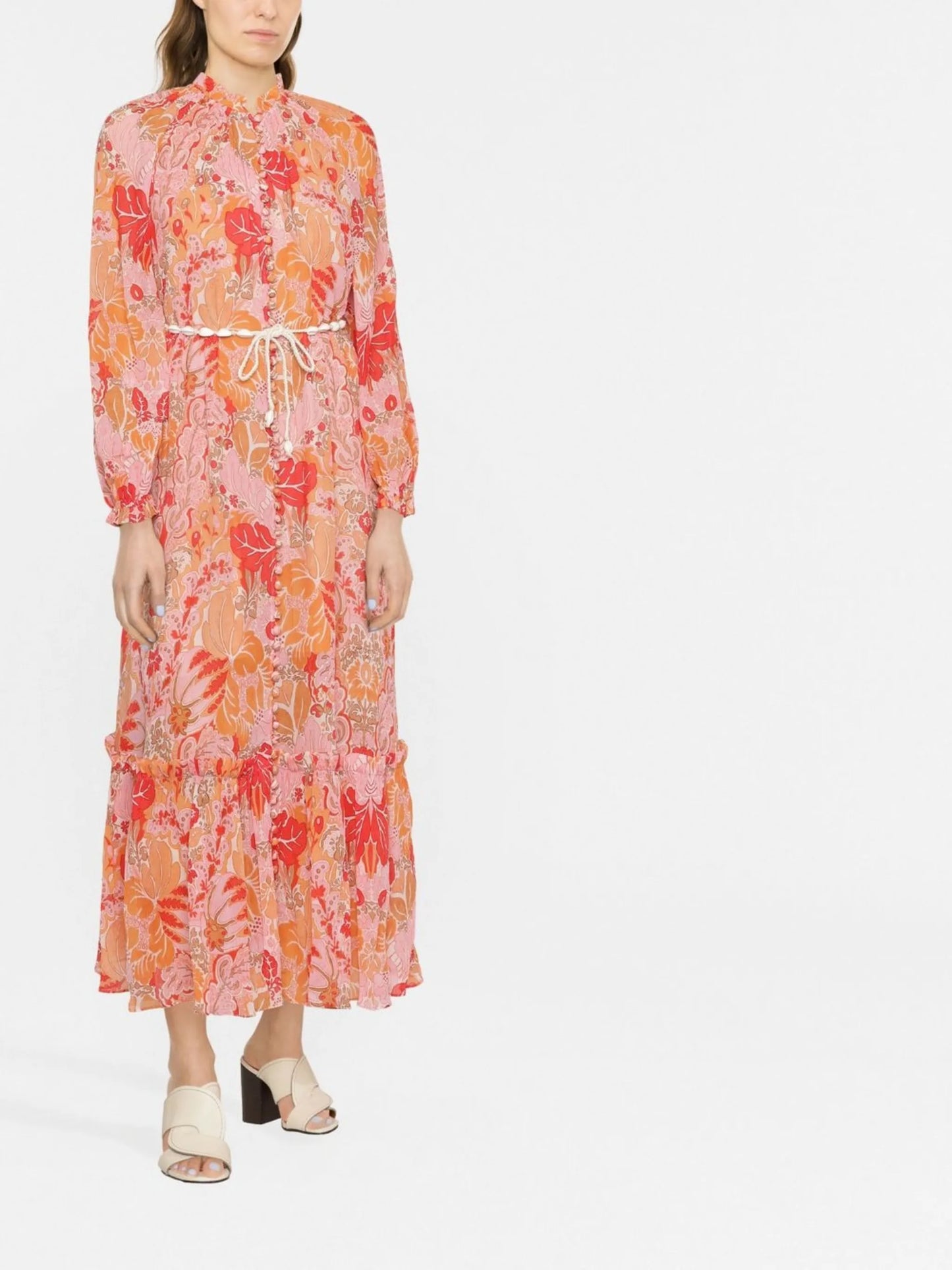 ZIMMERMANN 6895DSS225 CORF CORAL FLORAL  Natural (Vegetable)->Cotton